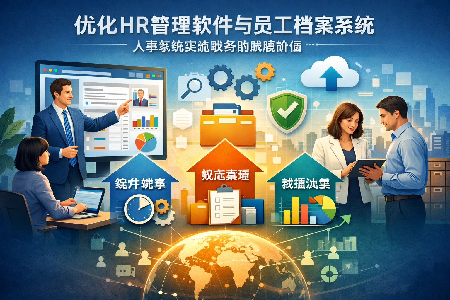 优化HR管理软件与员工档案系统：人事系统实施服务的战略价值