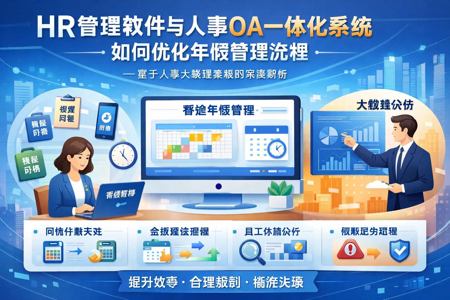 HR管理软件与人事OA一体化系统如何优化年假管理流程——基于人事大数据系统的深度解析