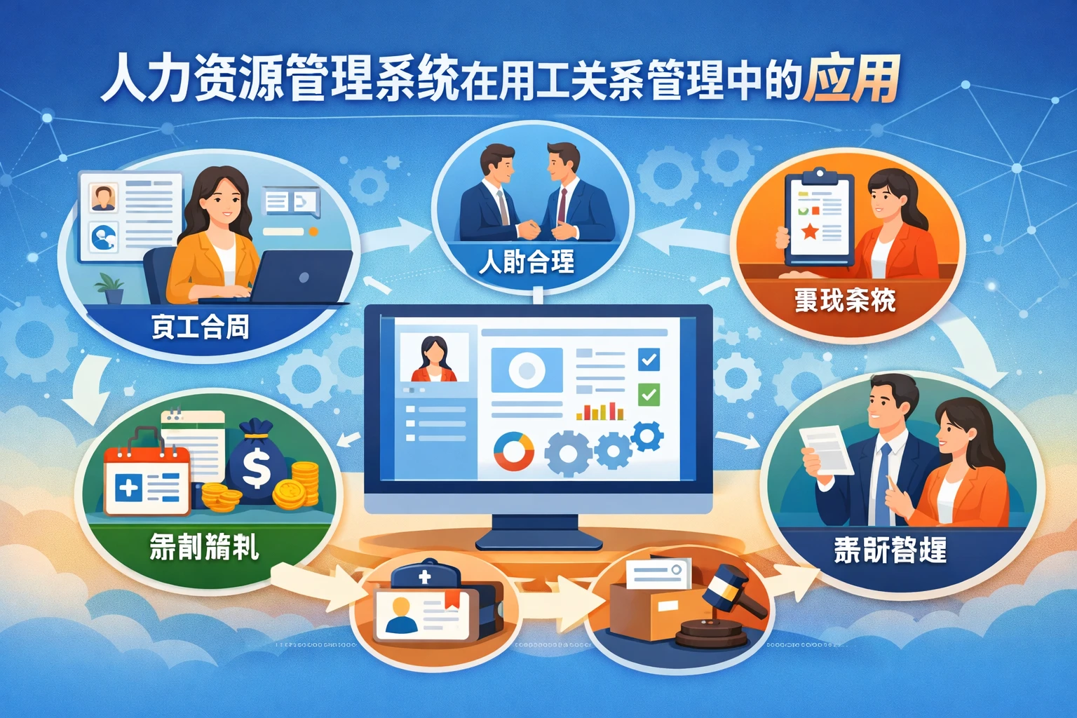 人力资源管理系统在用工关系管理中的应用