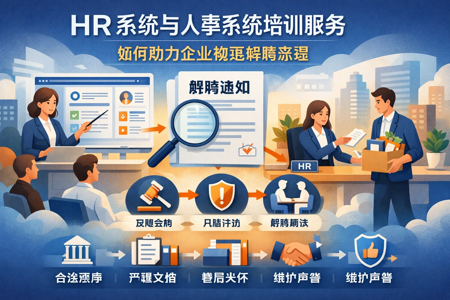 HR系统与人事系统培训服务如何助力企业规范解聘流程
