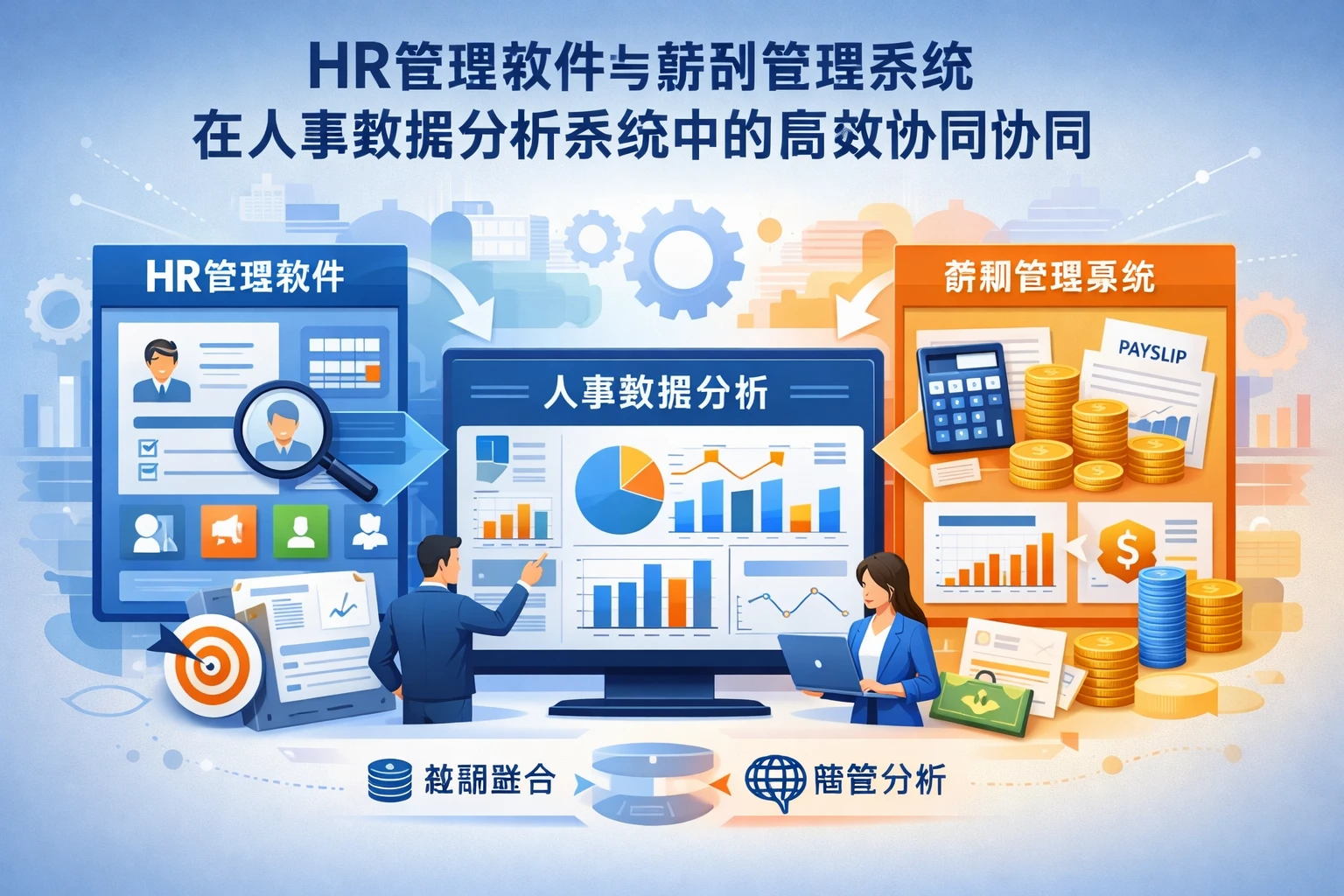 HR管理软件与薪酬管理系统在人事数据分析系统中的高效协同