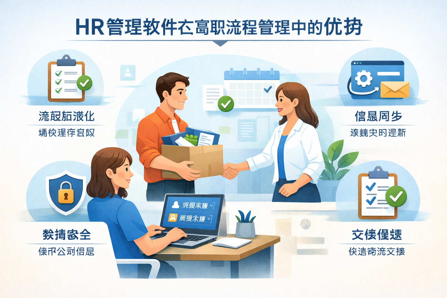 HR管理软件在离职流程管理中的优势