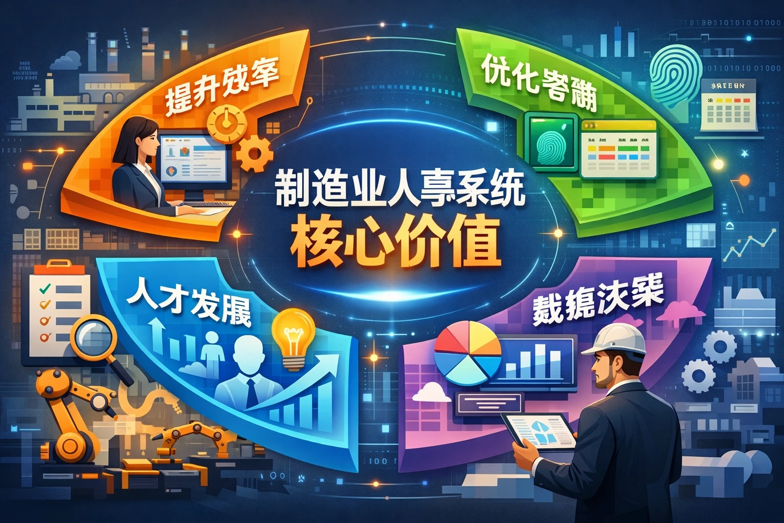 制造业人事系统的核心价值