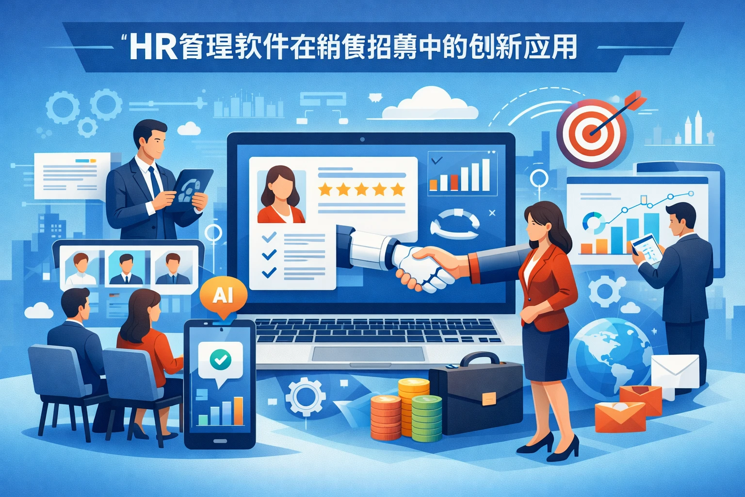 HR管理软件在销售招聘中的创新应用