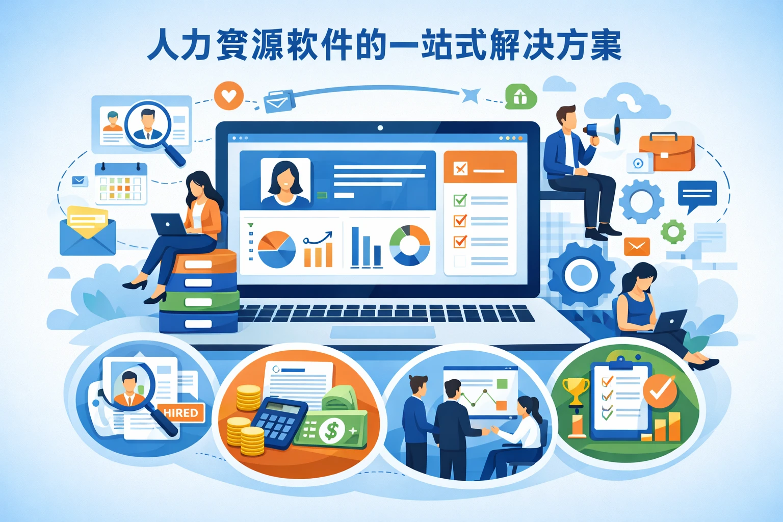 人力资源软件的一站式解决方案