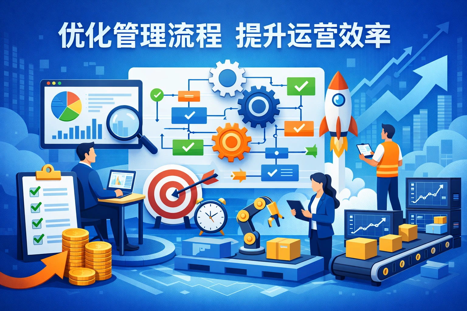 优化管理流程，提升运营效率
