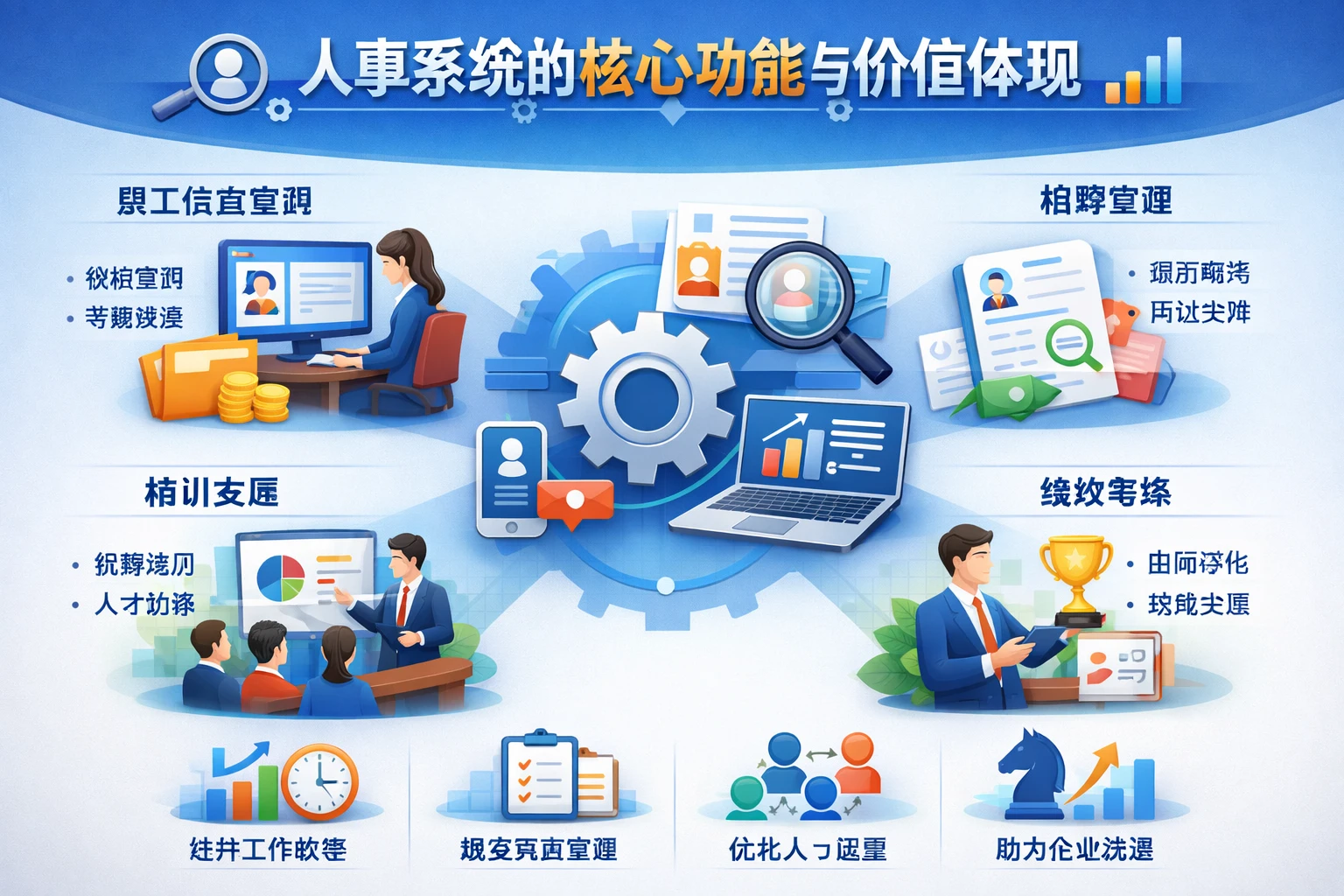 人事系统的核心功能与价值体现