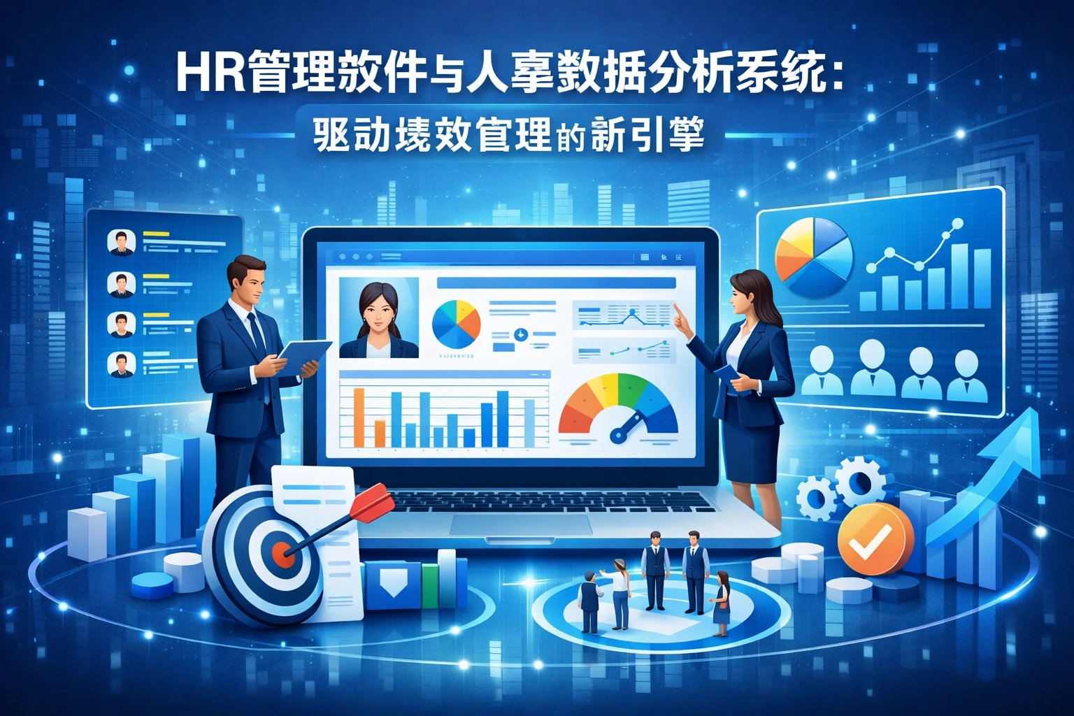 HR管理软件与人事数据分析系统:驱动绩效管理的新引擎