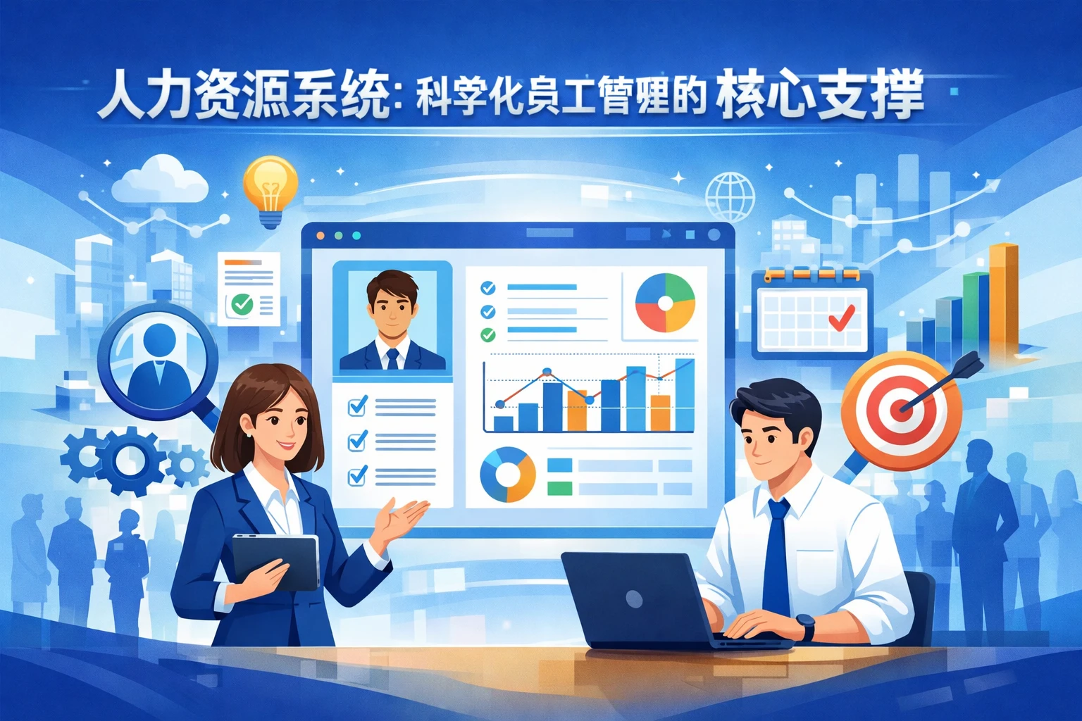 人力资源系统：科学化员工管理的核心支撑