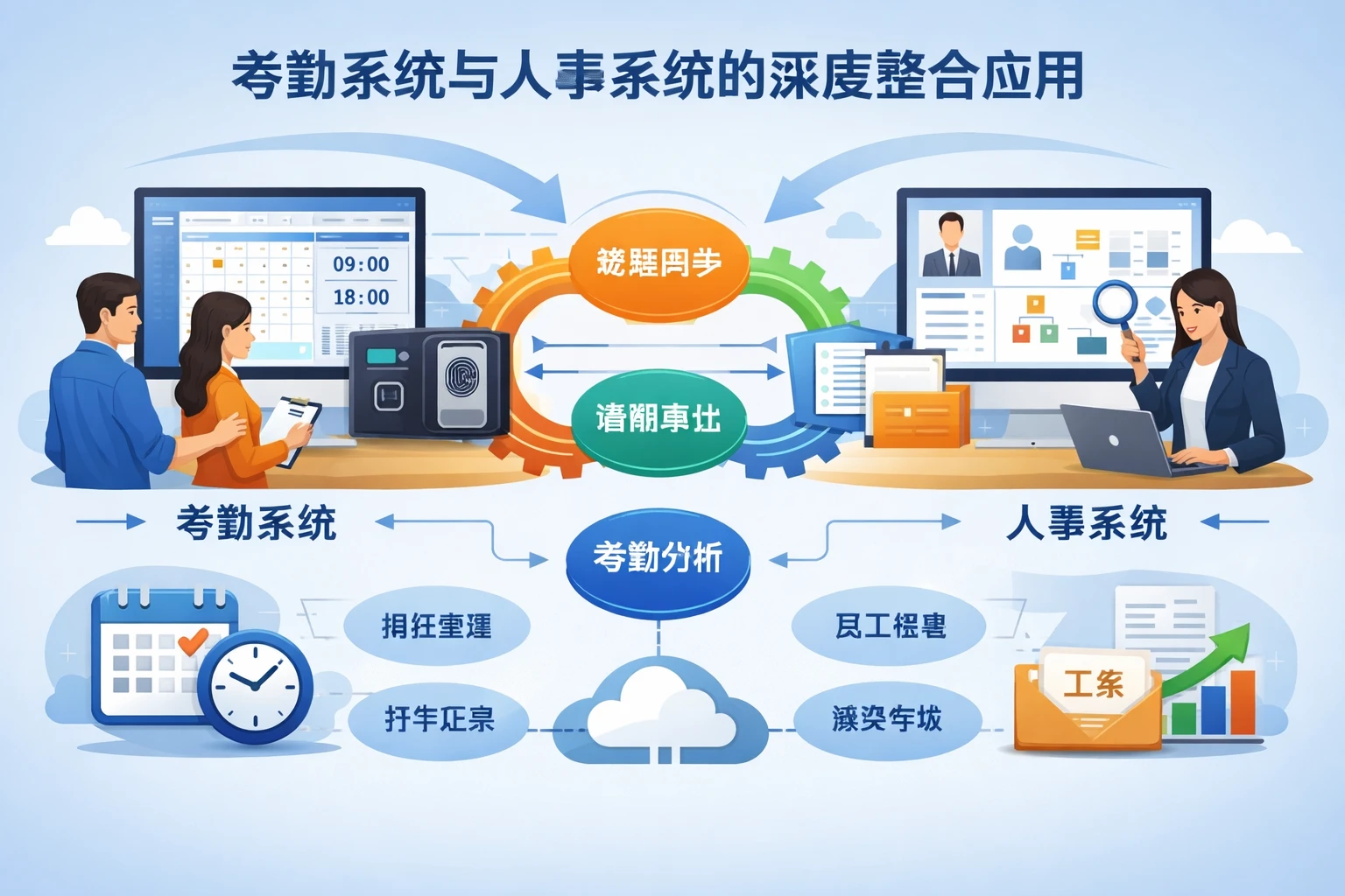 考勤系统与人事系统的深度整合应用