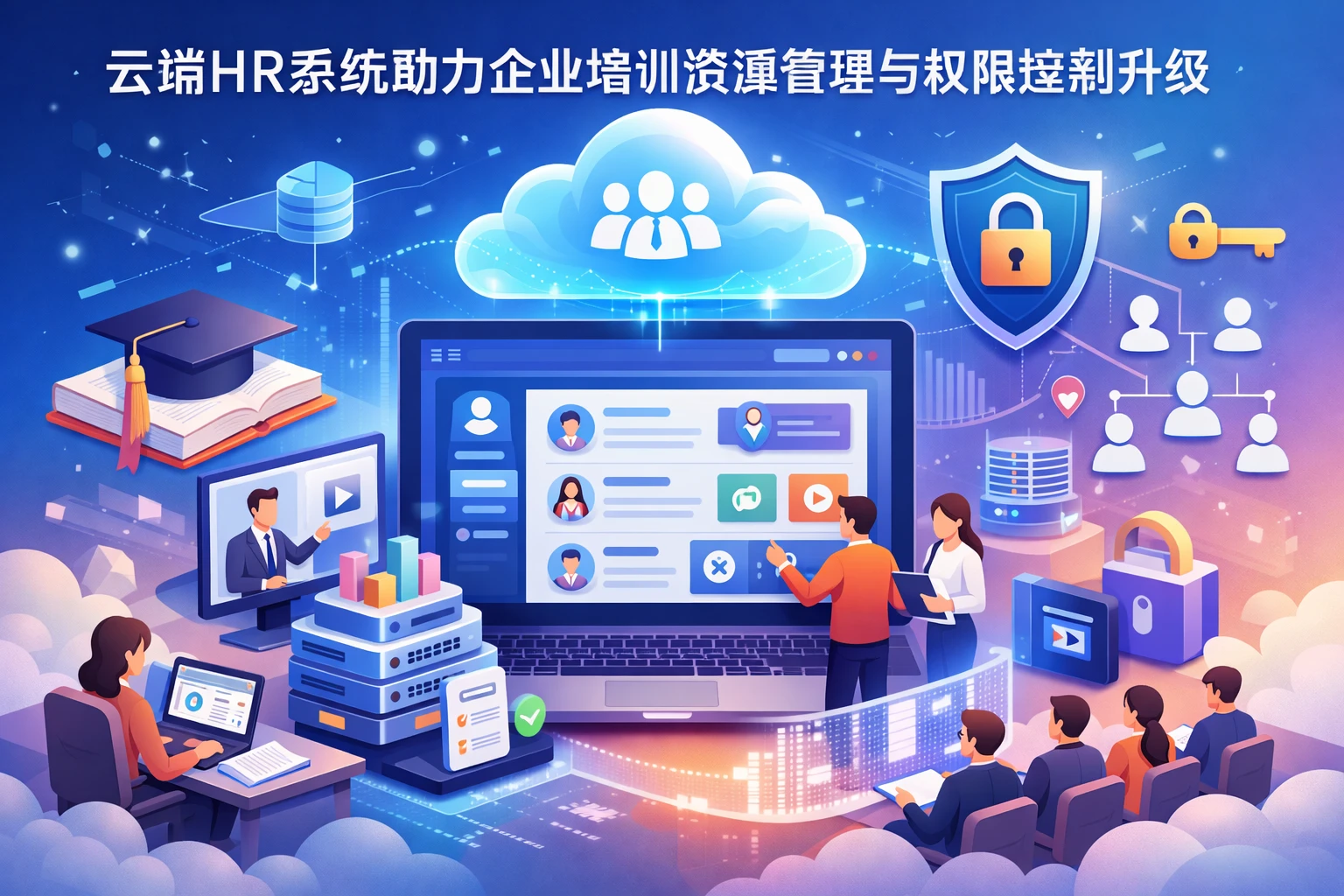 云端HR系统助力企业培训资源管理与权限控制升级