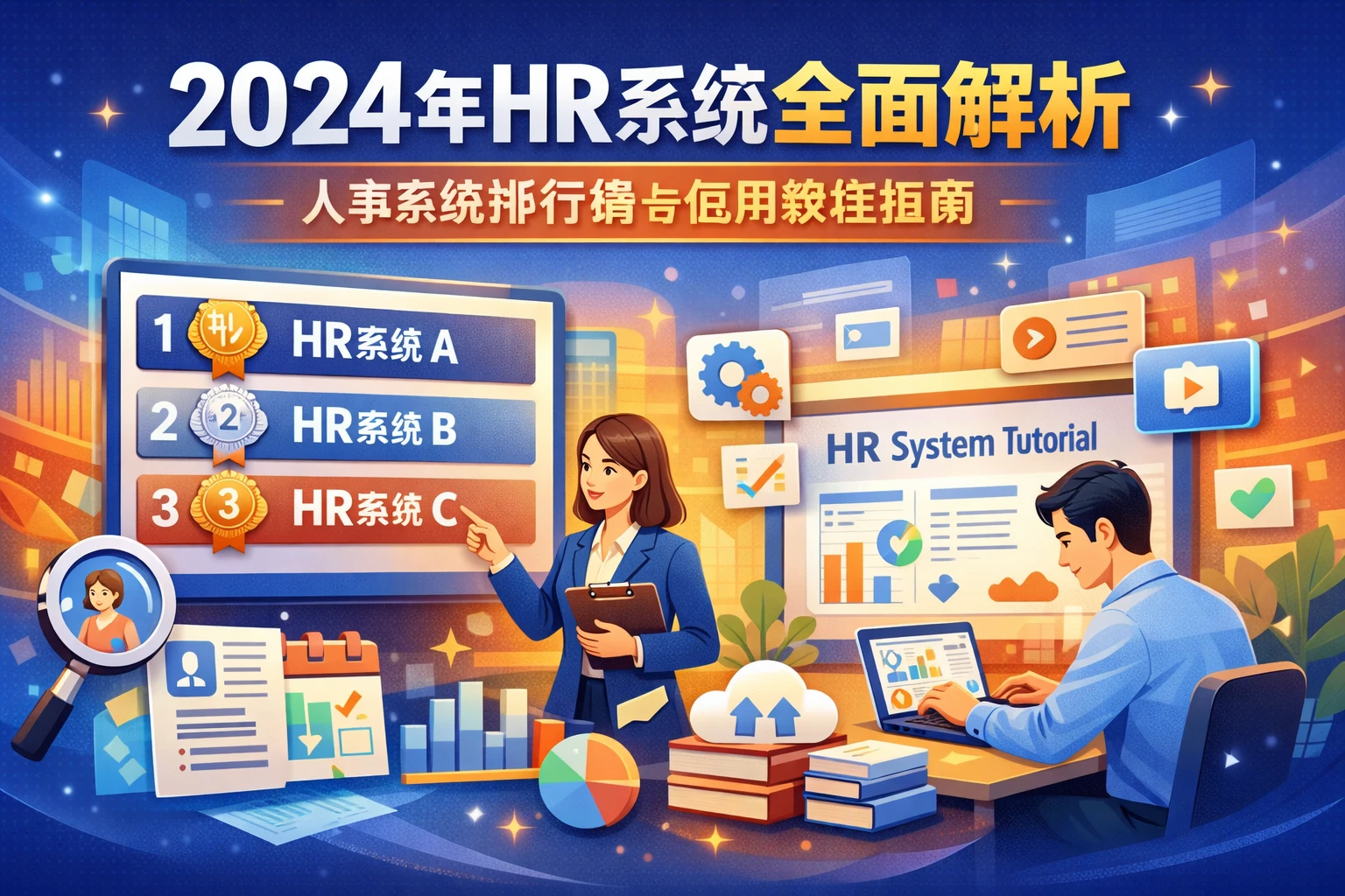 2024年HR系统全面解析：人事系统排行榜与使用教程指南