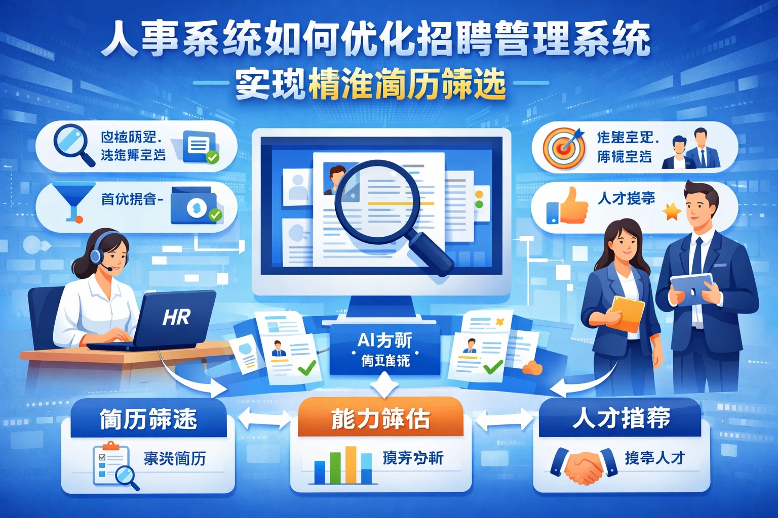 人事系统如何优化招聘管理系统实现精准简历筛选