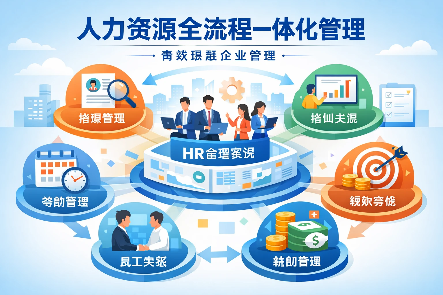 人力资源全流程一体化管理