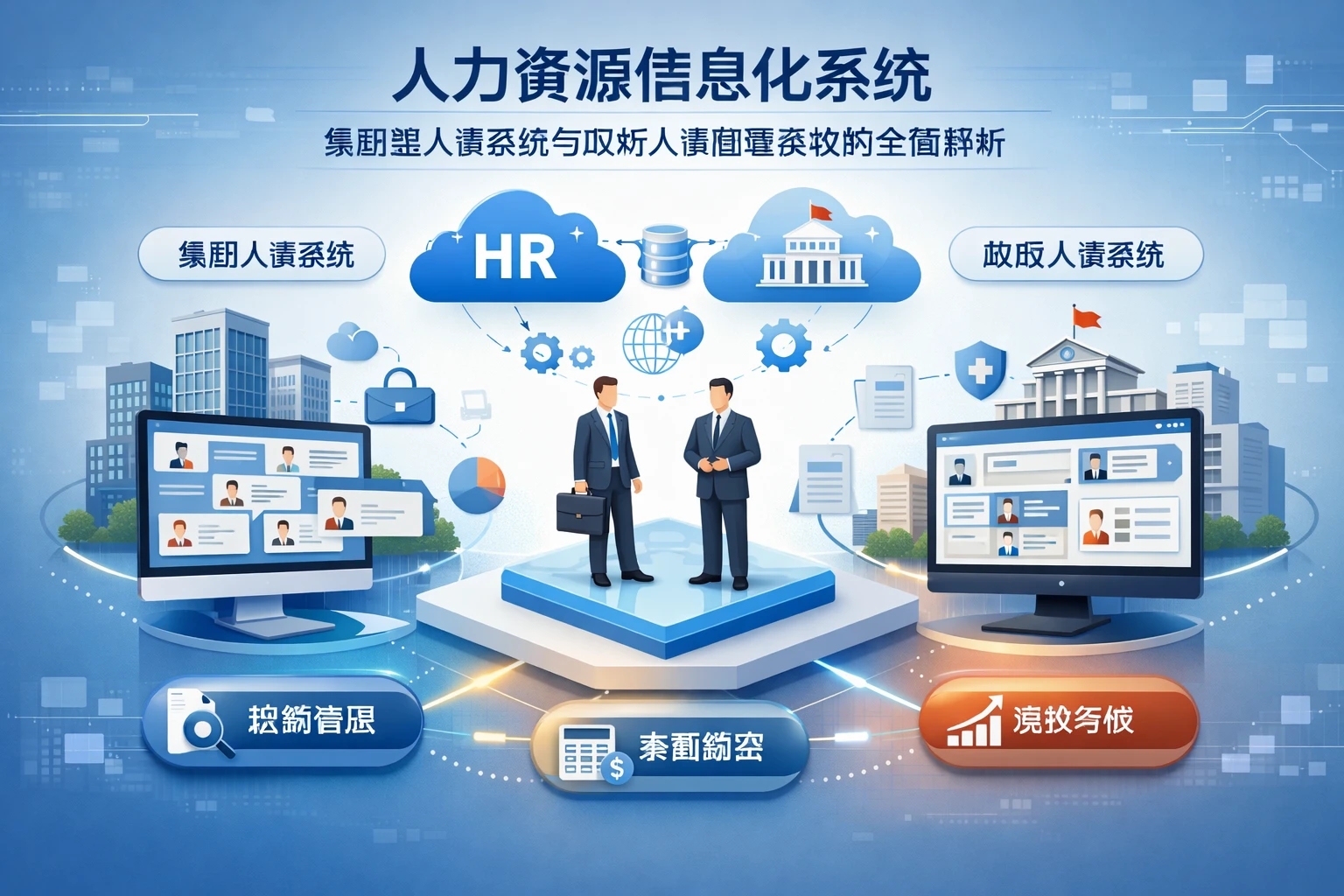 人力资源信息化系统、集团型人事系统与政府人事管理系统的全面解析