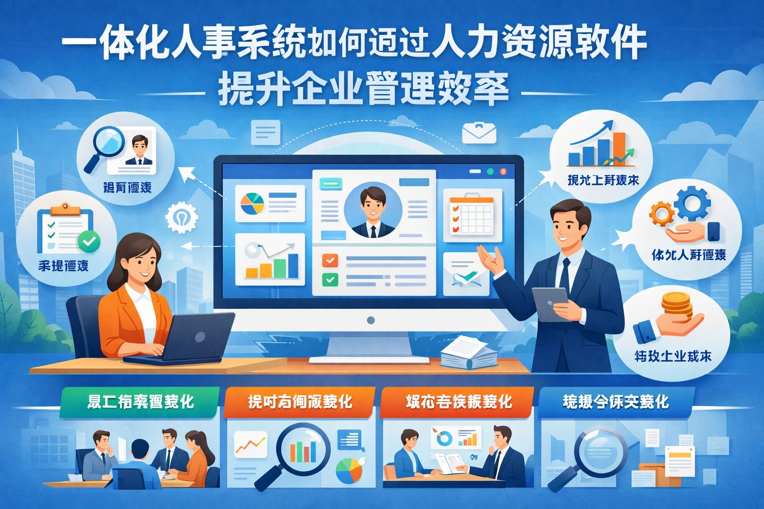 一体化人事系统如何通过人力资源软件提升企业管理效率