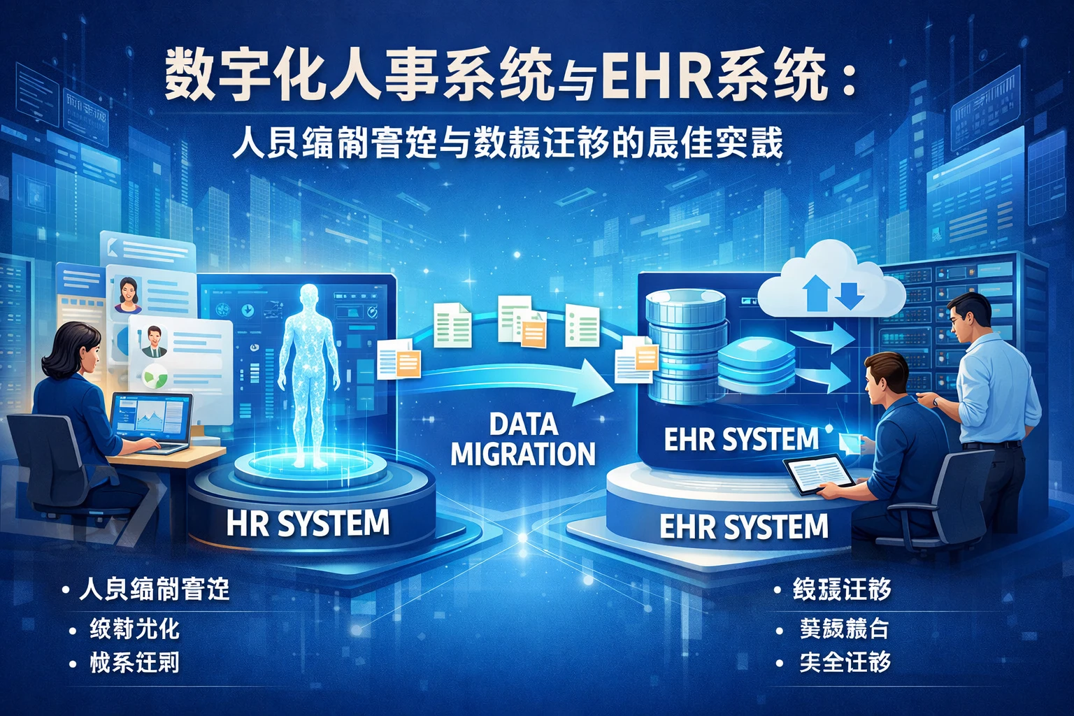 数字化人事系统与EHR系统：人员编制管控与数据迁移的最佳实践