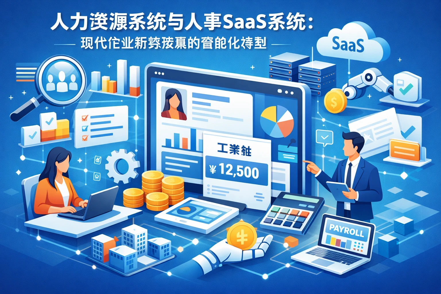 人力资源系统与人事SaaS系统：现代企业薪资核算的智能化转型
