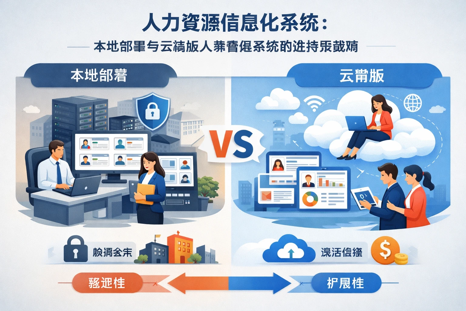 人力资源信息化系统：本地部署与云端版人事管理系统的选择策略