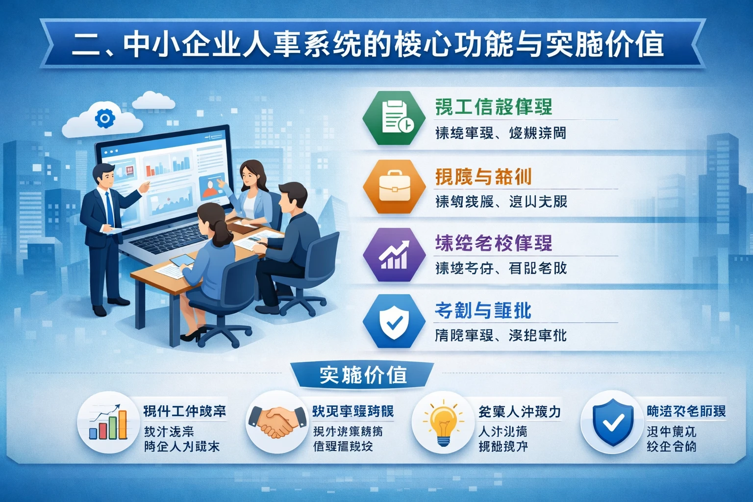 二、中小企业人事系统的核心功能与实施价值