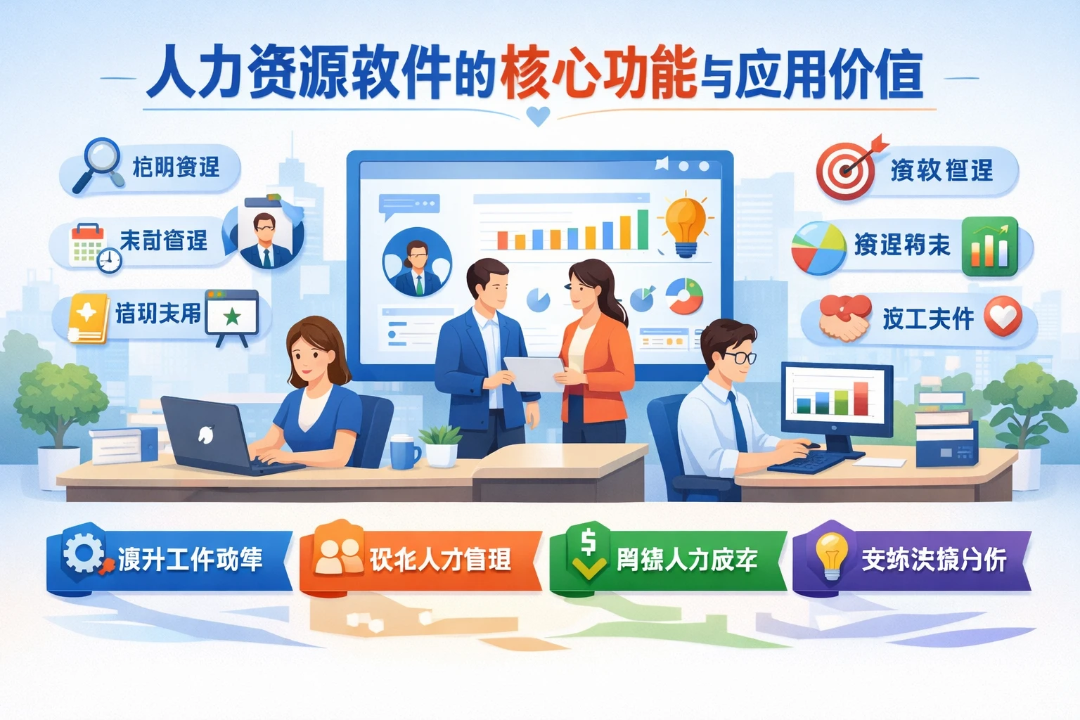 人力资源软件的核心功能与应用价值