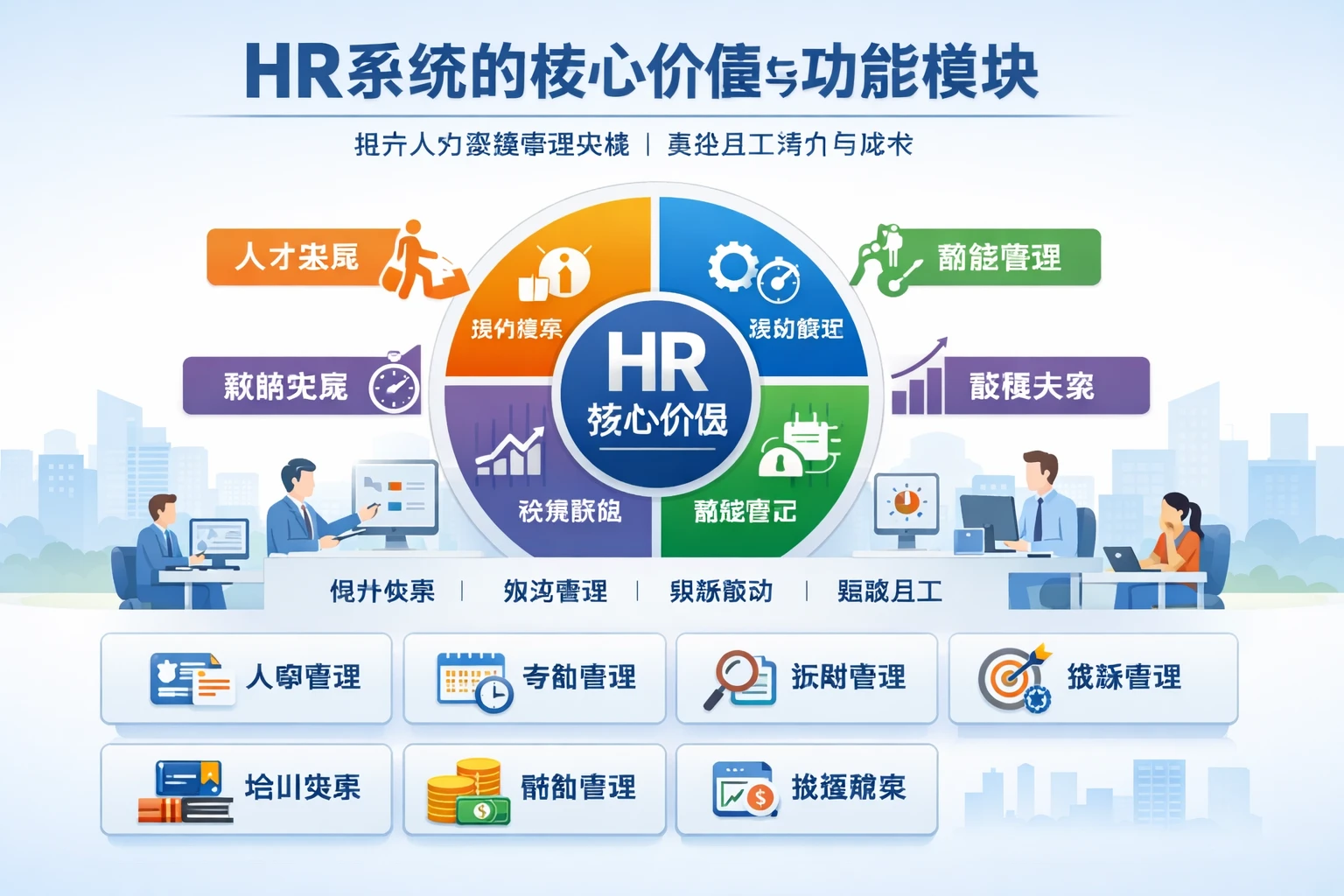 HR系统的核心价值与功能模块