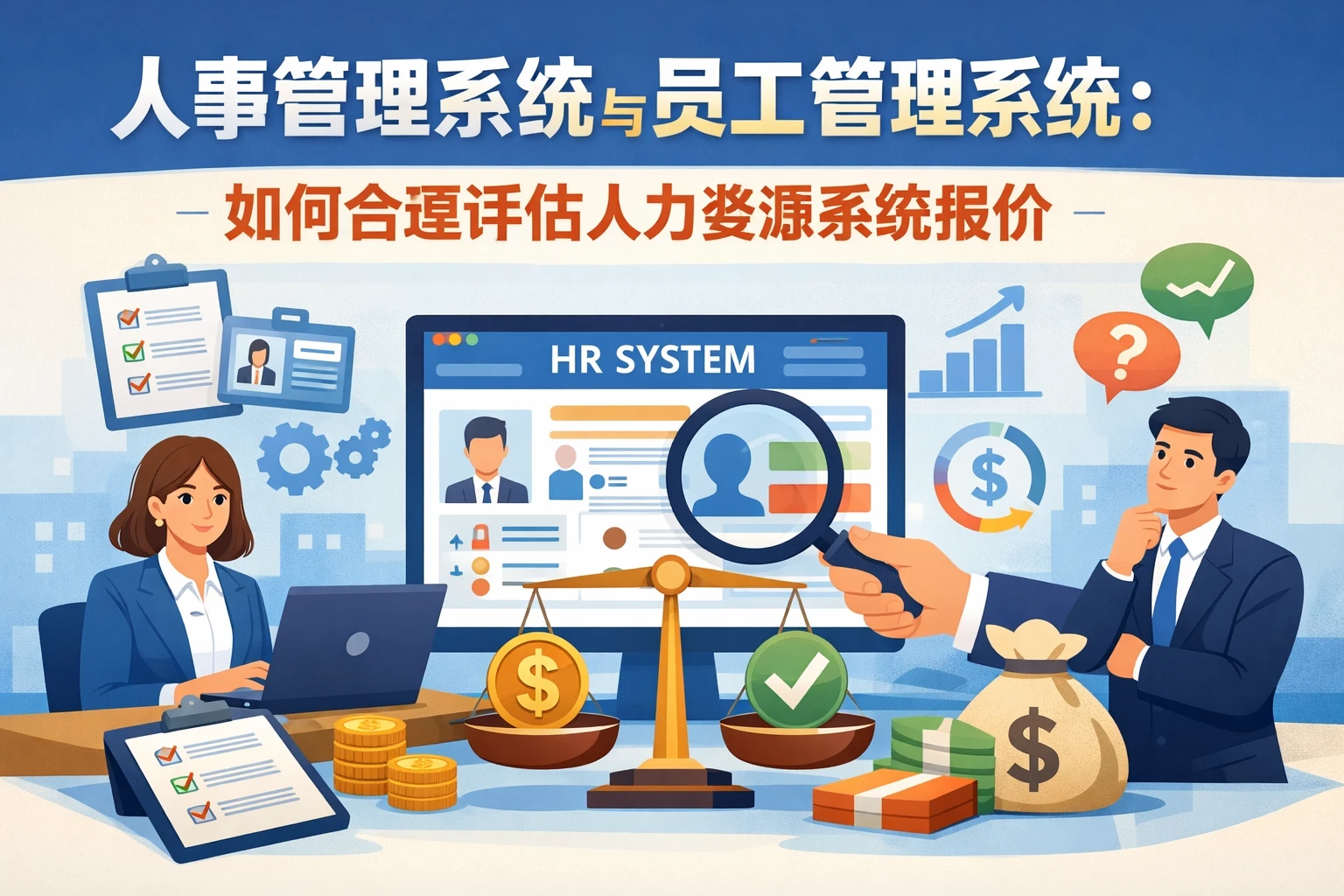 人事管理系统与员工管理系统：如何合理评估人力资源系统报价