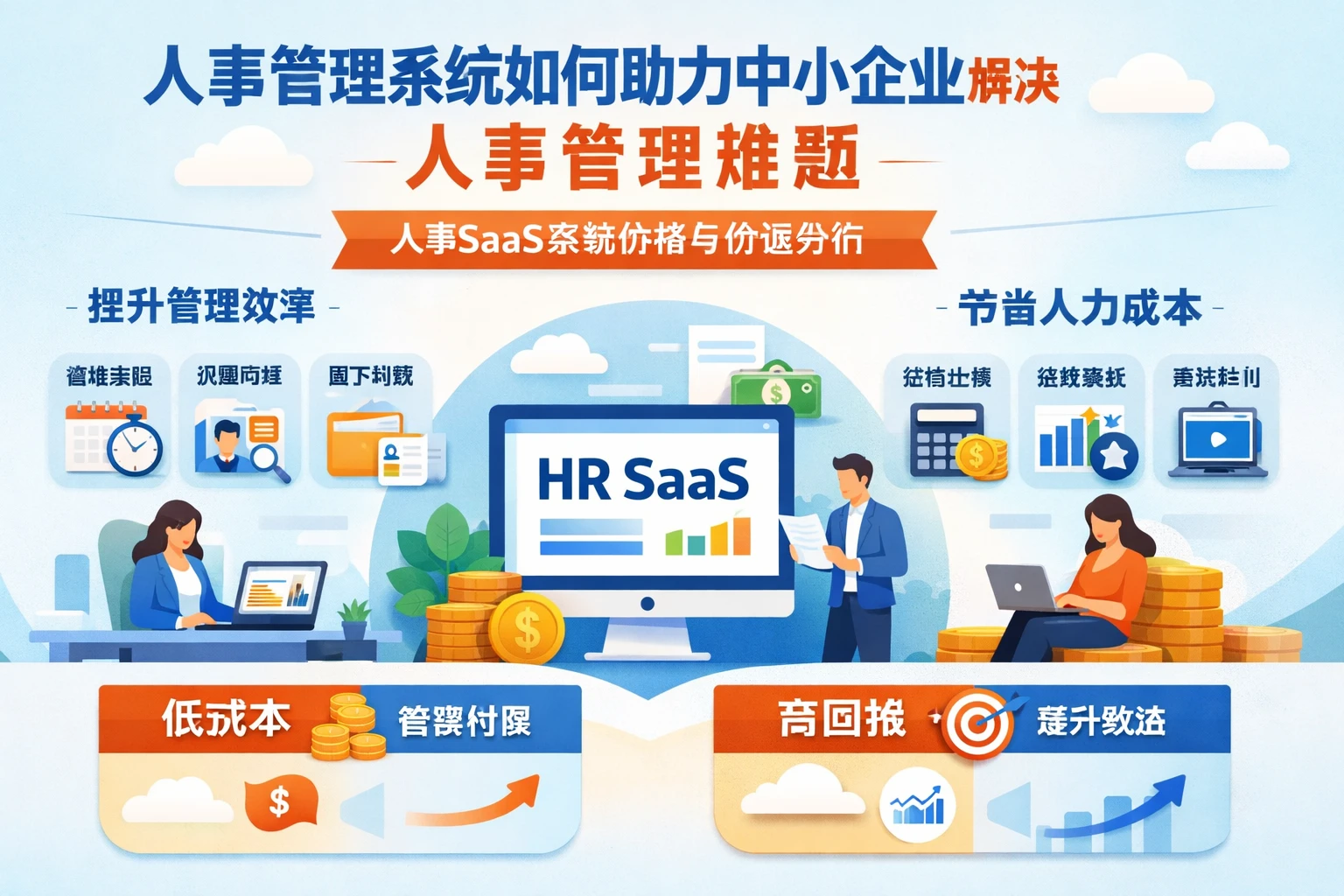 人事管理系统如何助力中小企业解决人事管理难题 - 人事SaaS系统价格与价值分析