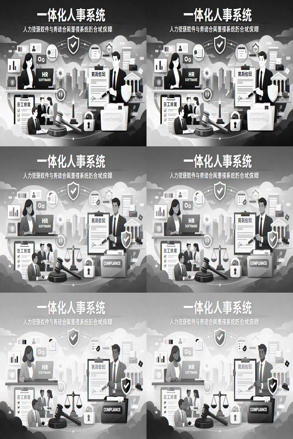 一体化人事系统：人力资源软件与劳动合同管理系统的合规保障