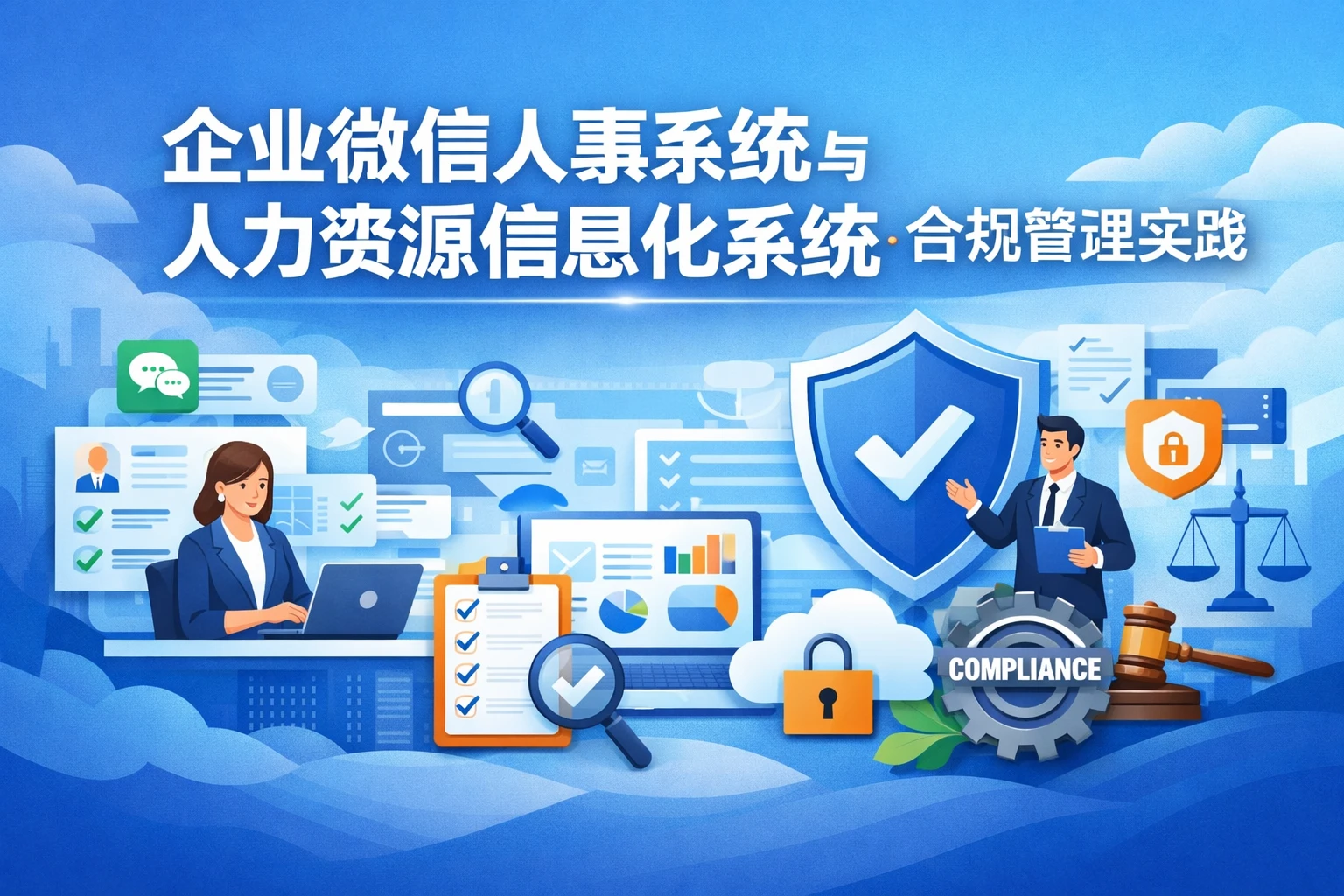 企业微信人事系统与人力资源信息化系统的合规管理实践