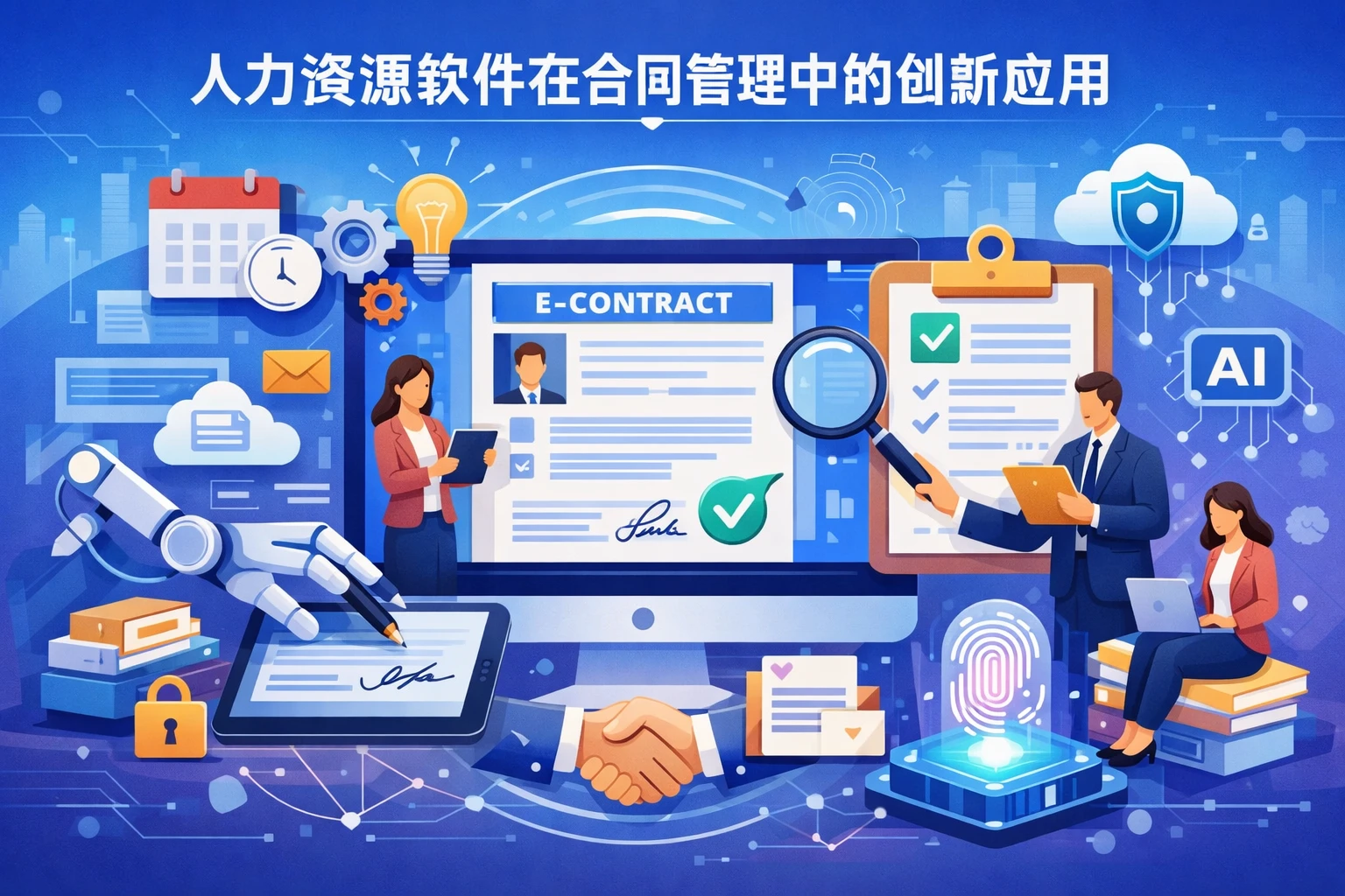 人力资源软件在合同管理中的创新应用