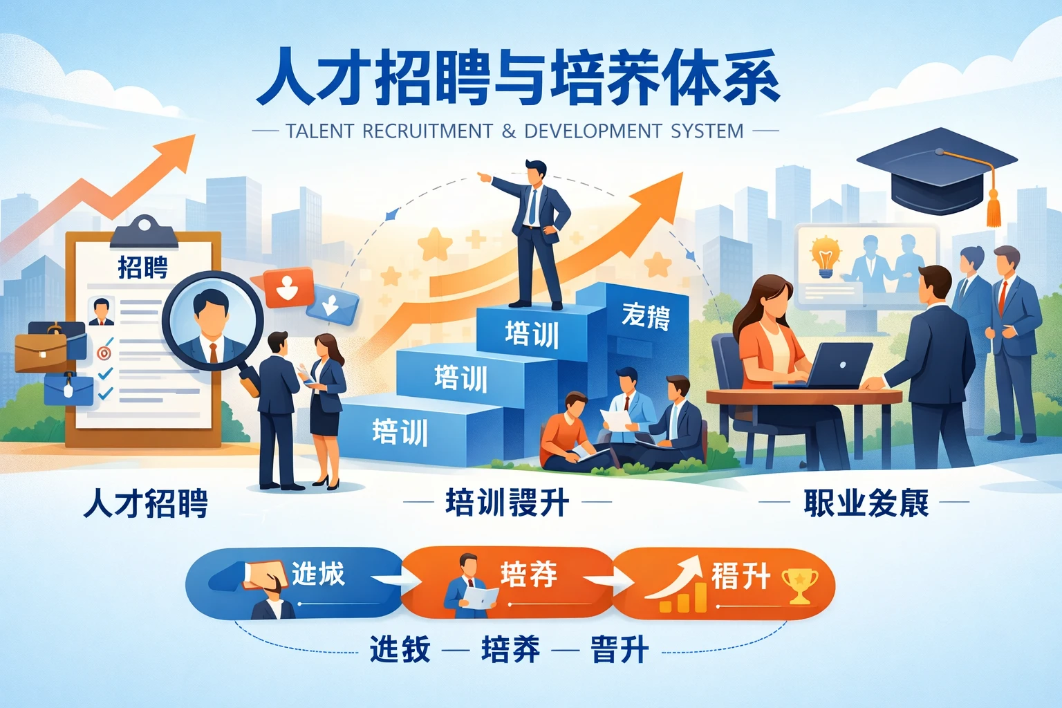 人才招聘与培养体系