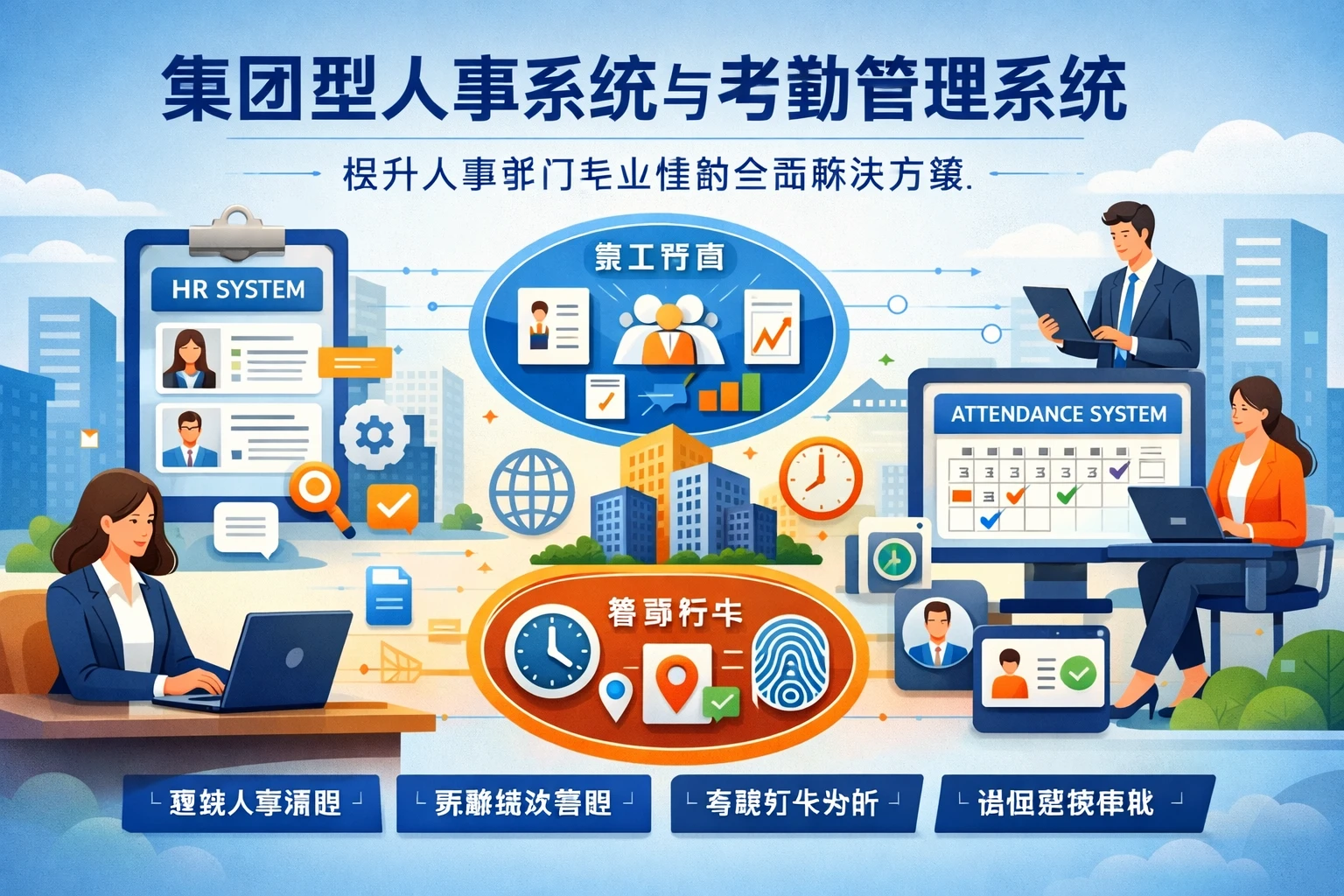 集团型人事系统与考勤管理系统：提升人事部门专业性的全面解决方案