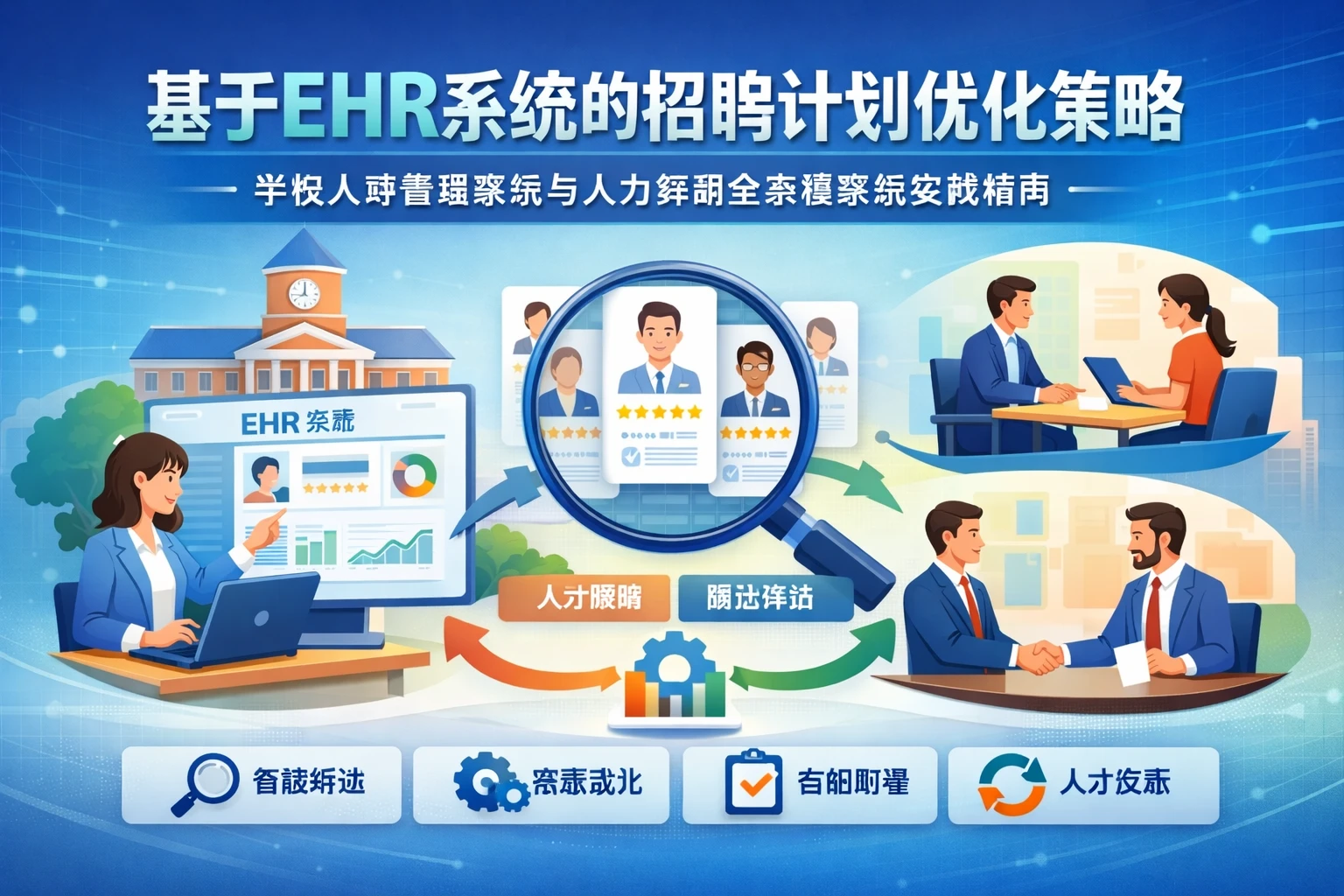 基于EHR系统的招聘计划优化策略 - 学校人事管理系统与人力资源全流程系统实践指南