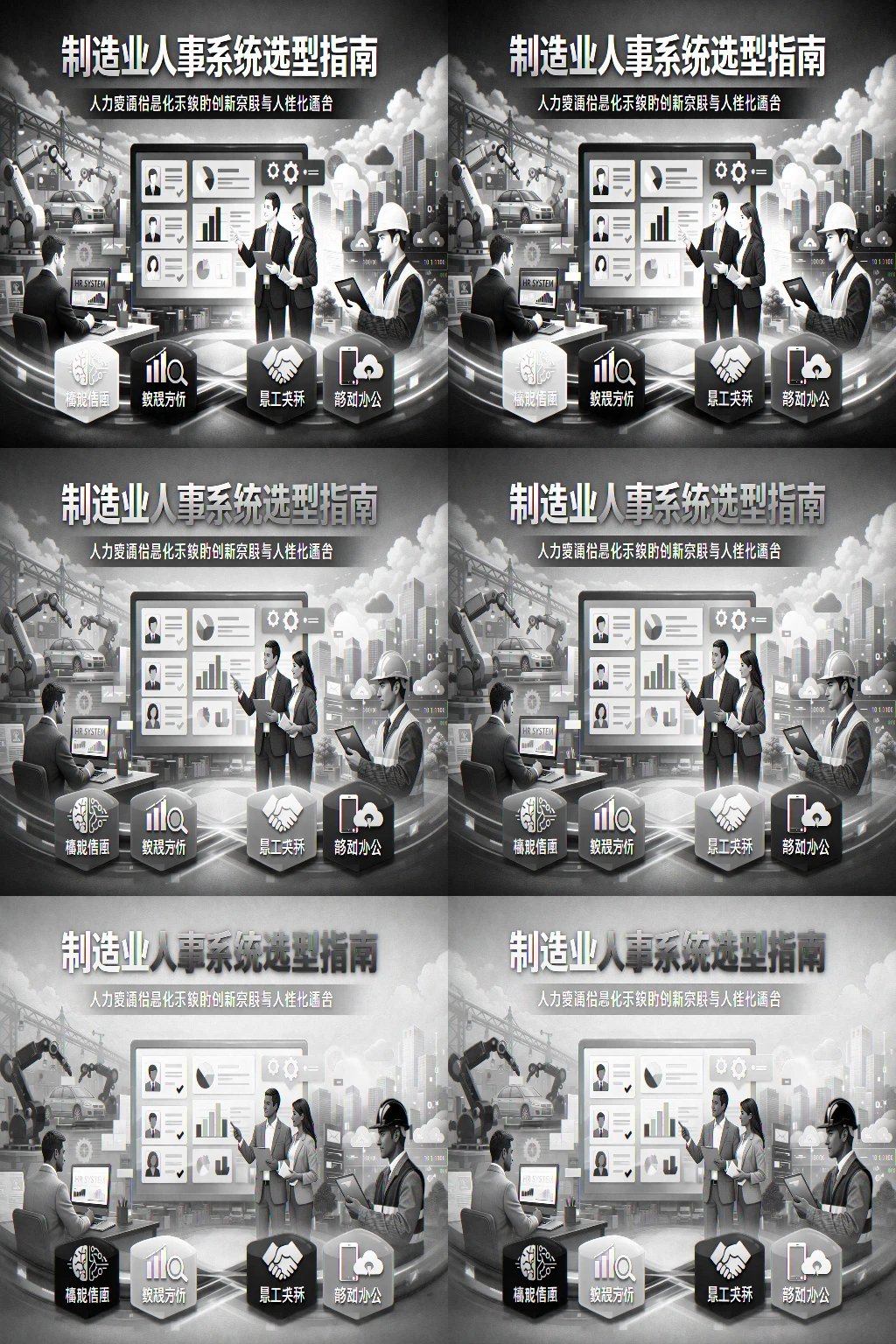 制造业人事系统选型指南：人力资源信息化系统的创新实践与人性化融合