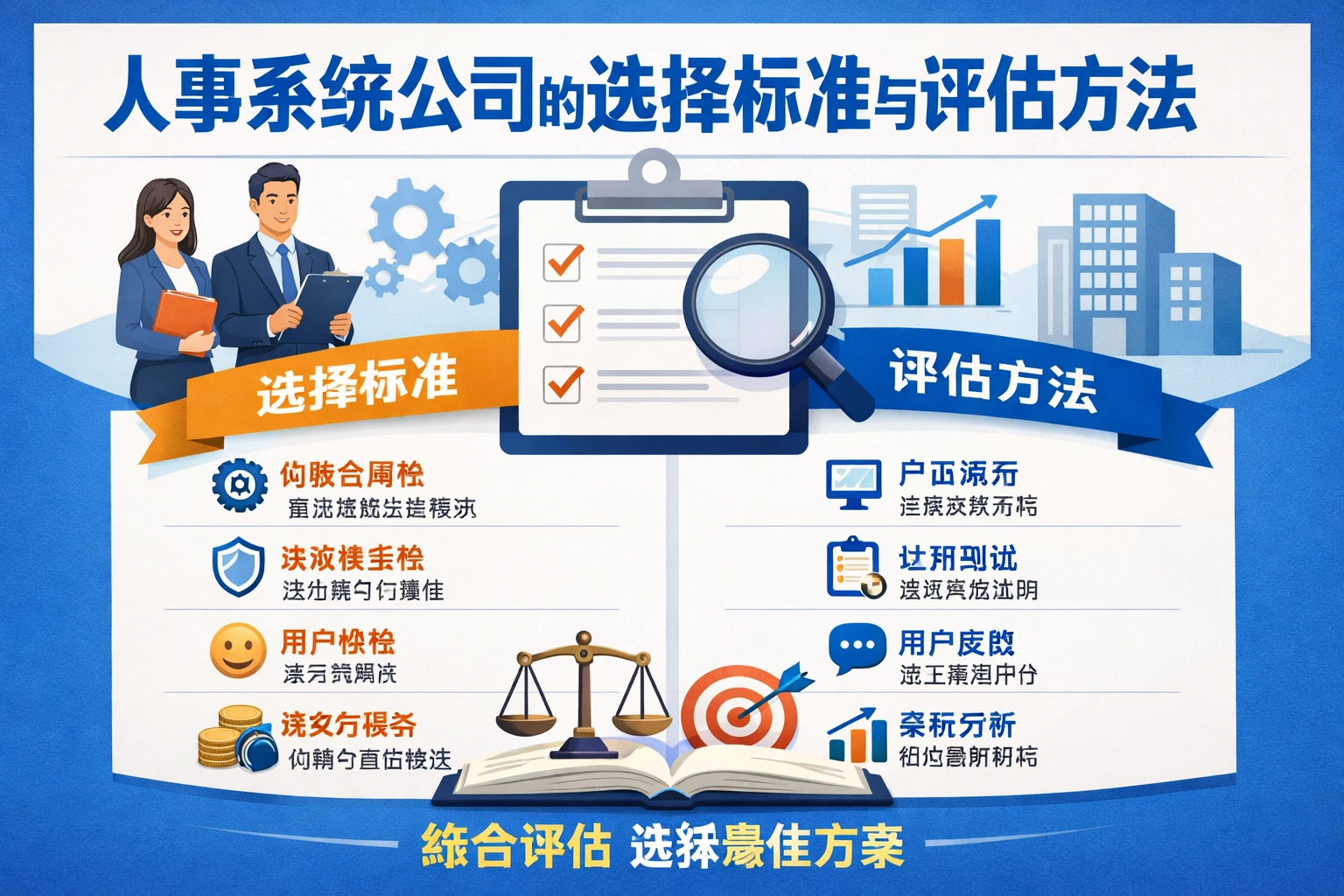 人事系统公司的选择标准与评估方法