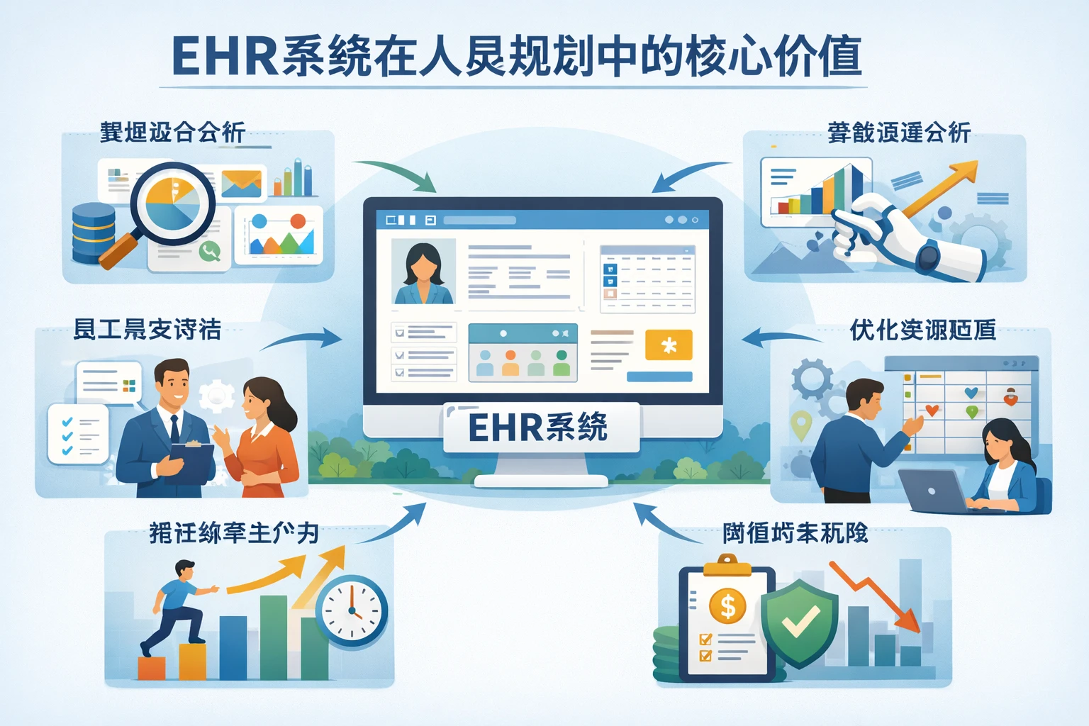EHR系统在人员规划中的核心价值