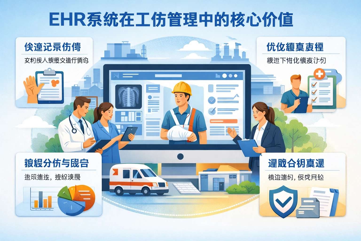 EHR系统在工伤管理中的核心价值