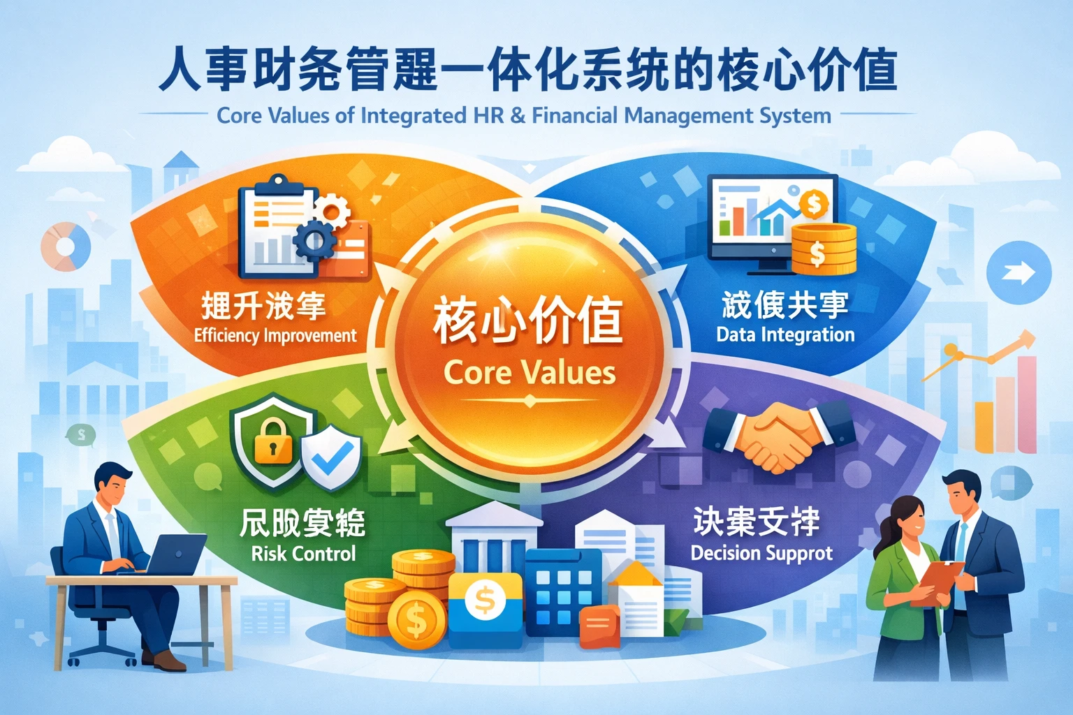 人事财务管理一体化系统的核心价值