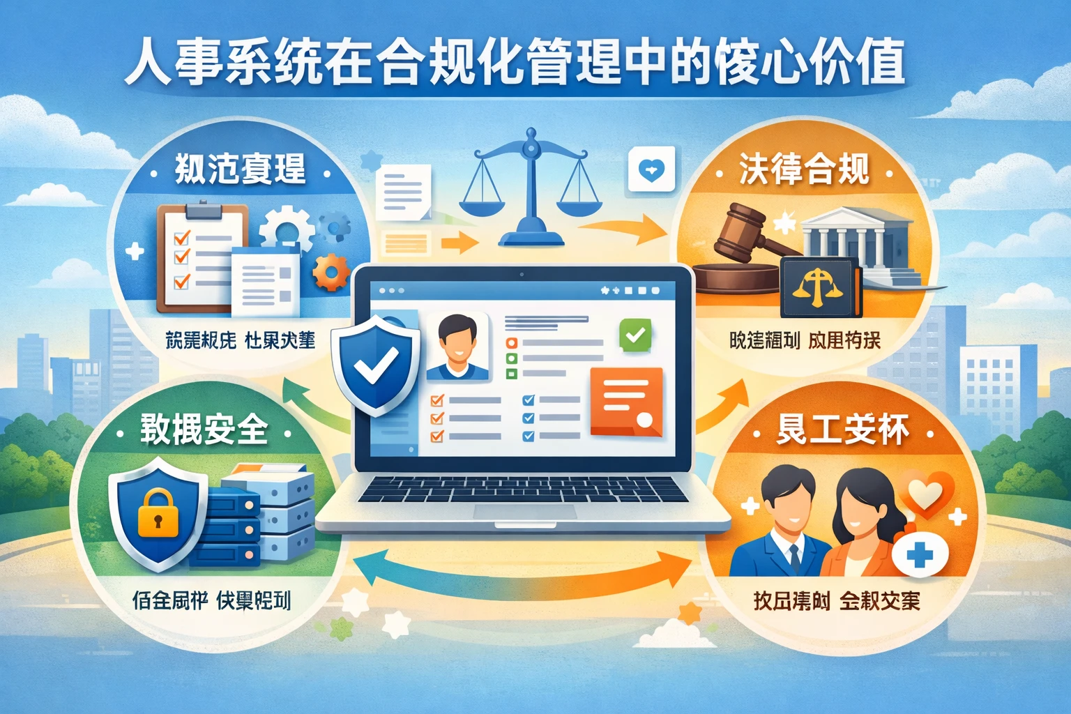 人事系统在合规化管理中的核心价值