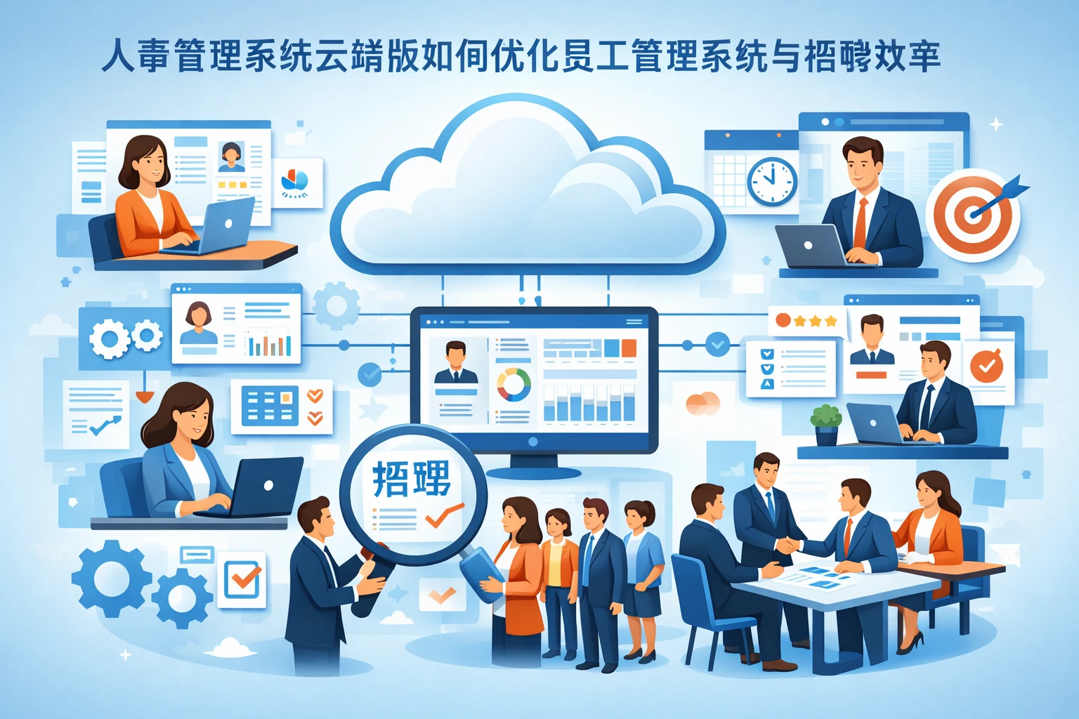 人事管理系统云端版如何优化员工管理系统与招聘效率