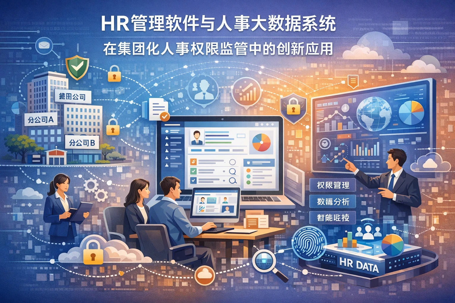 HR管理软件与人事大数据系统在集团化人事权限监管中的创新应用