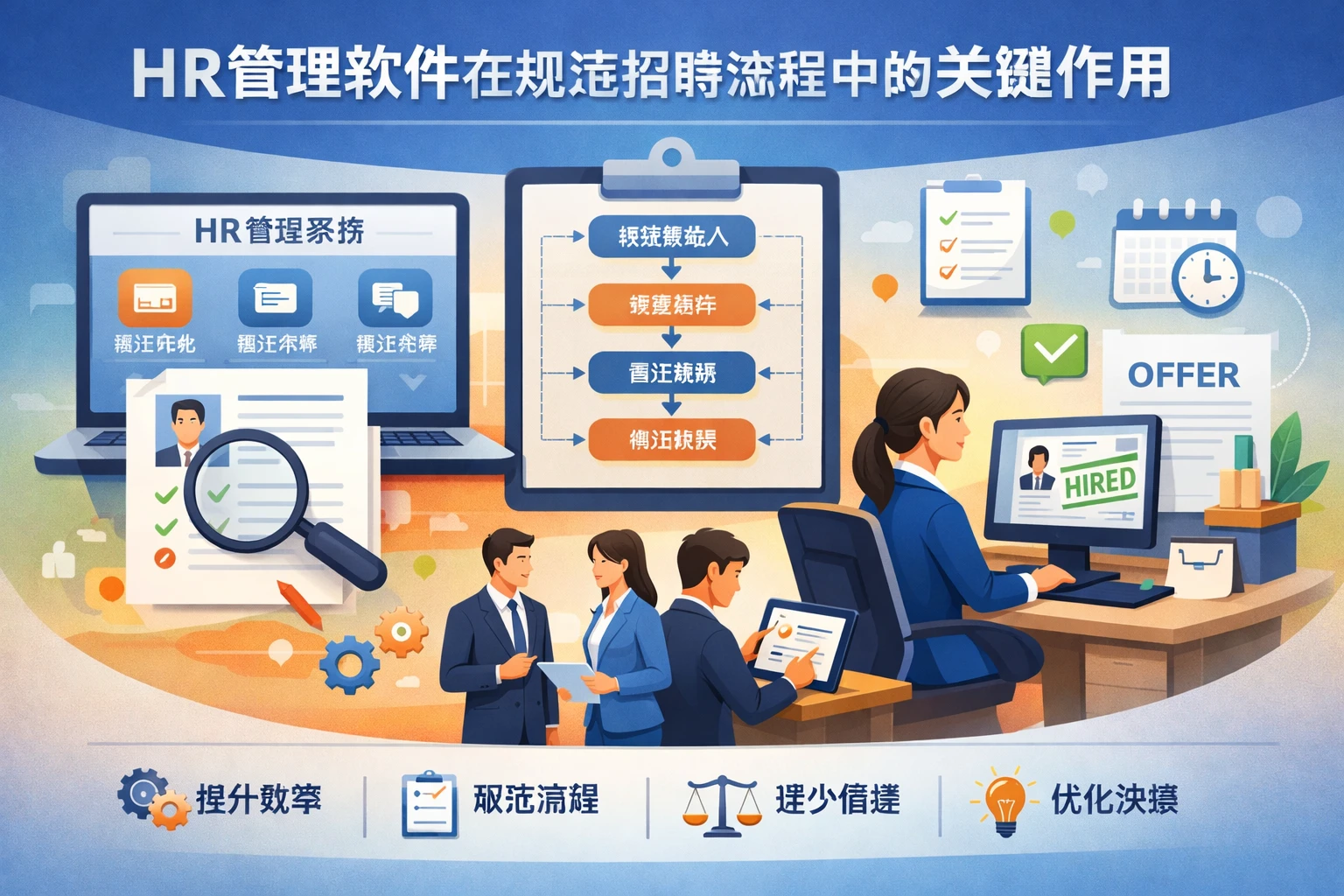 HR管理软件在规范招聘流程中的关键作用
