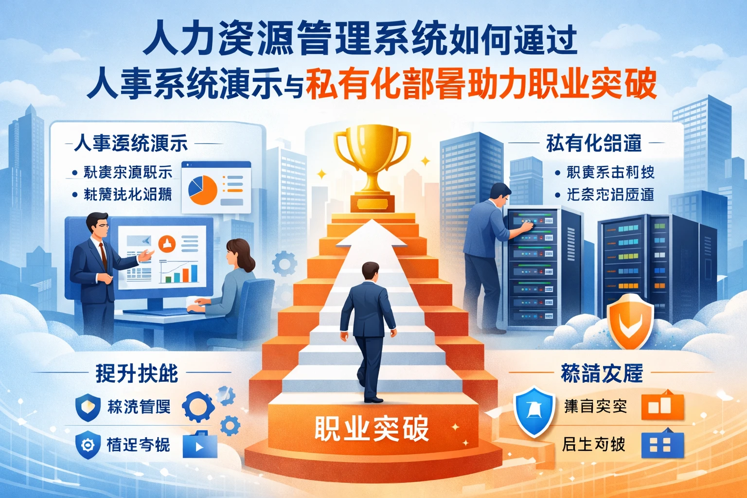 人力资源管理系统如何通过人事系统演示与私有化部署助力职业突破