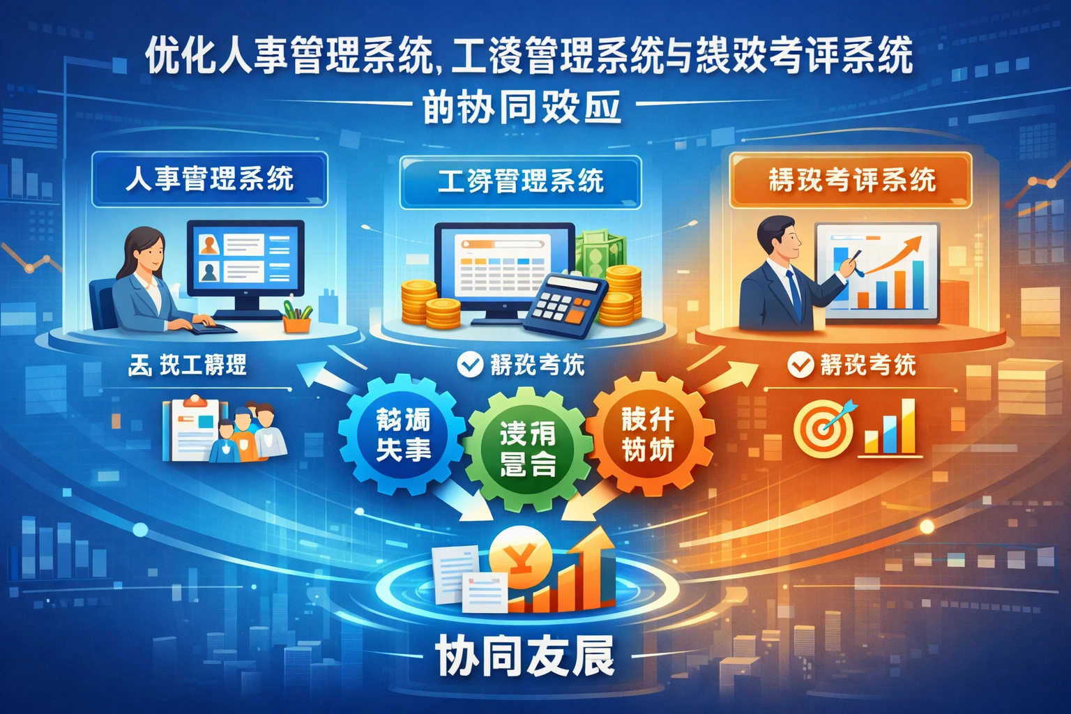 优化人事管理系统、工资管理系统与绩效考评系统的协同效应