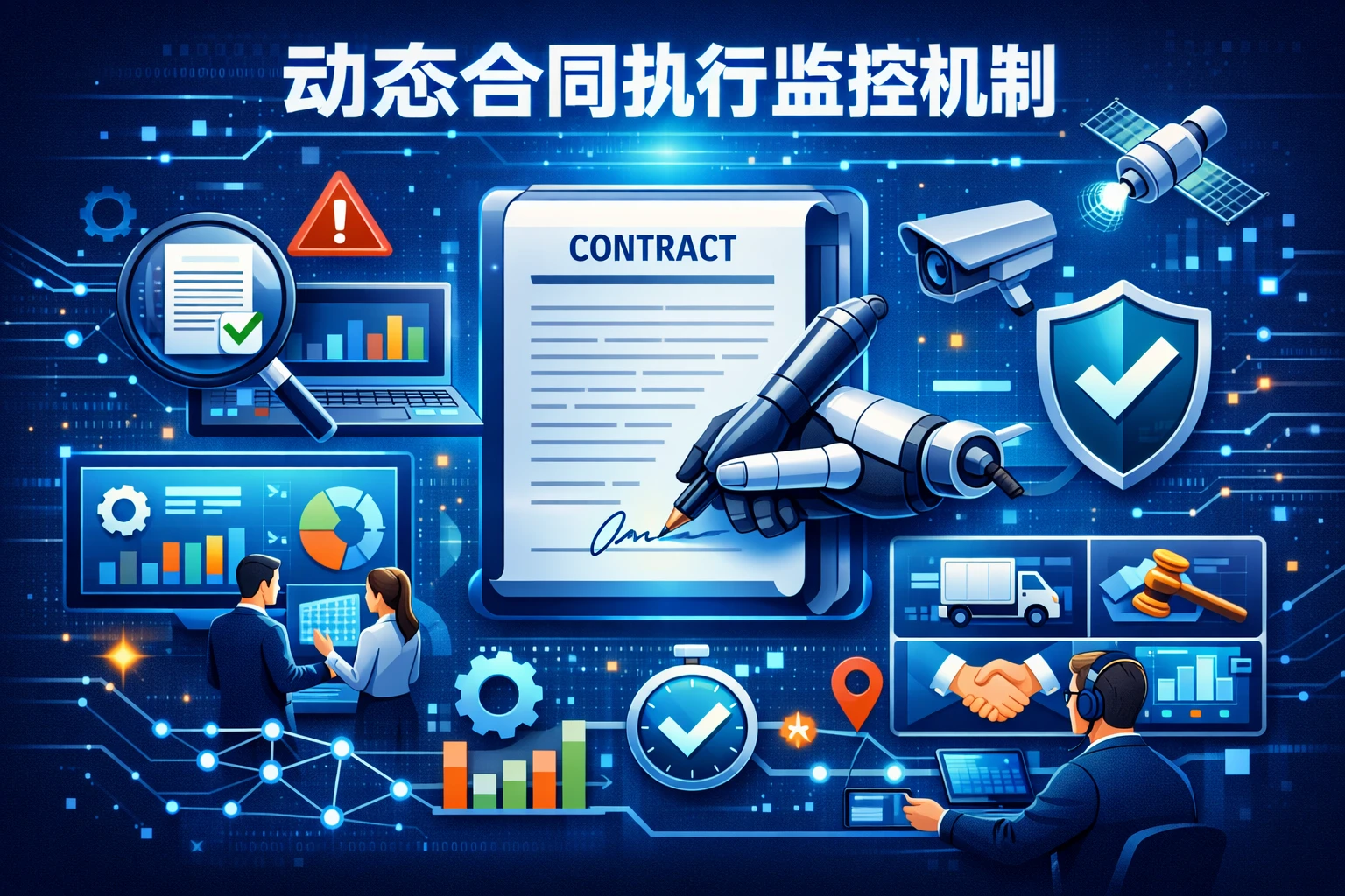 动态合同执行监控机制