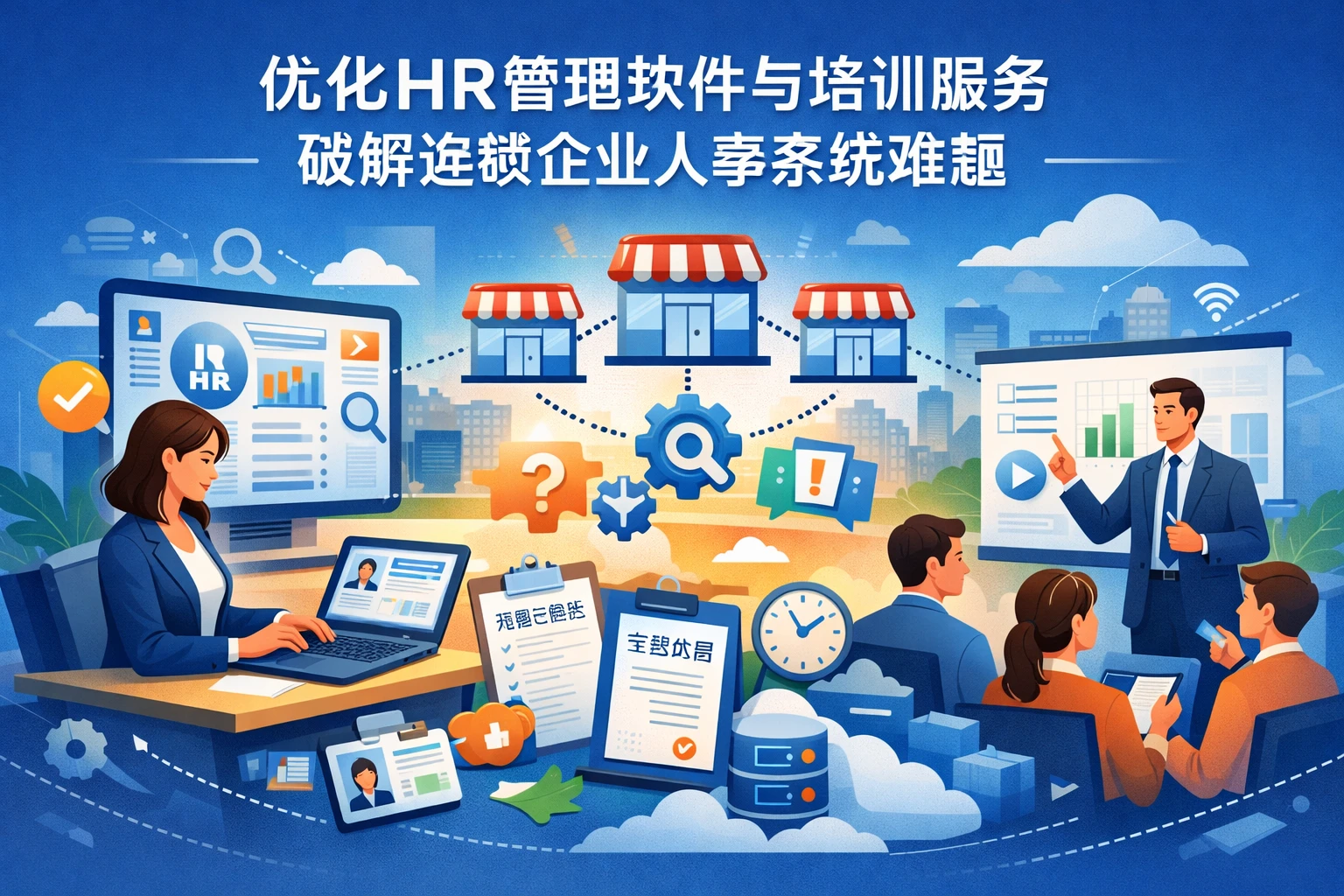 优化HR管理软件与培训服务：破解连锁企业人事系统难题