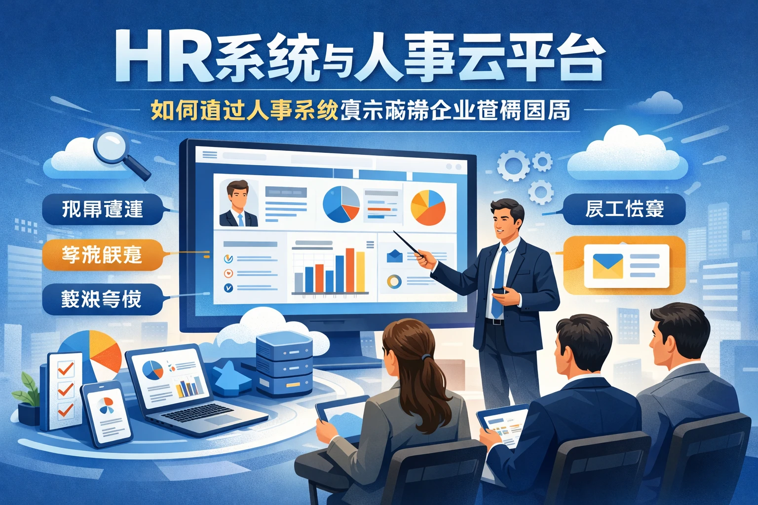 HR系统与人事云平台:如何通过人事系统演示破解企业管理困局
