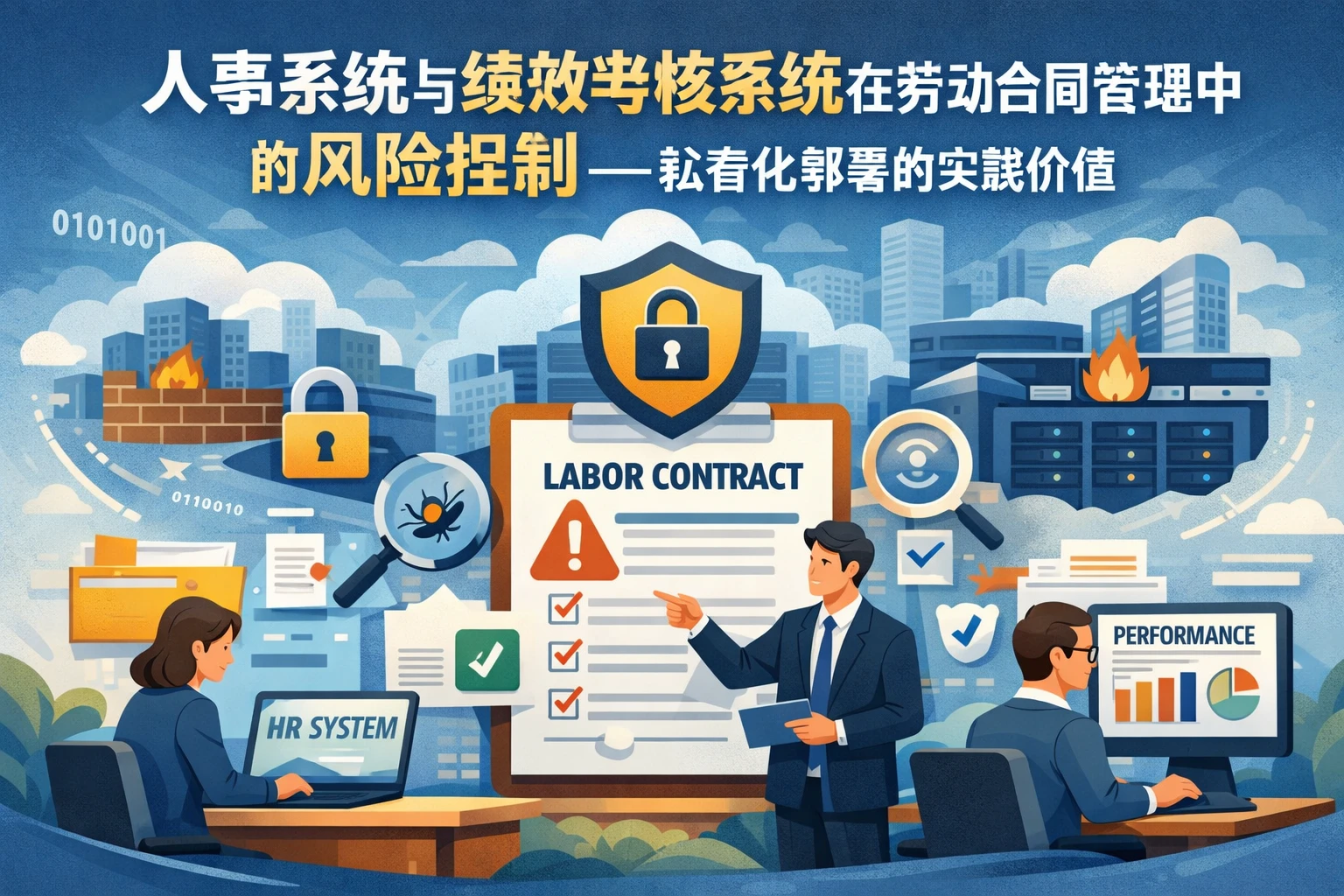 人事系统与绩效考核系统在劳动合同管理中的风险控制——私有化部署的实践价值