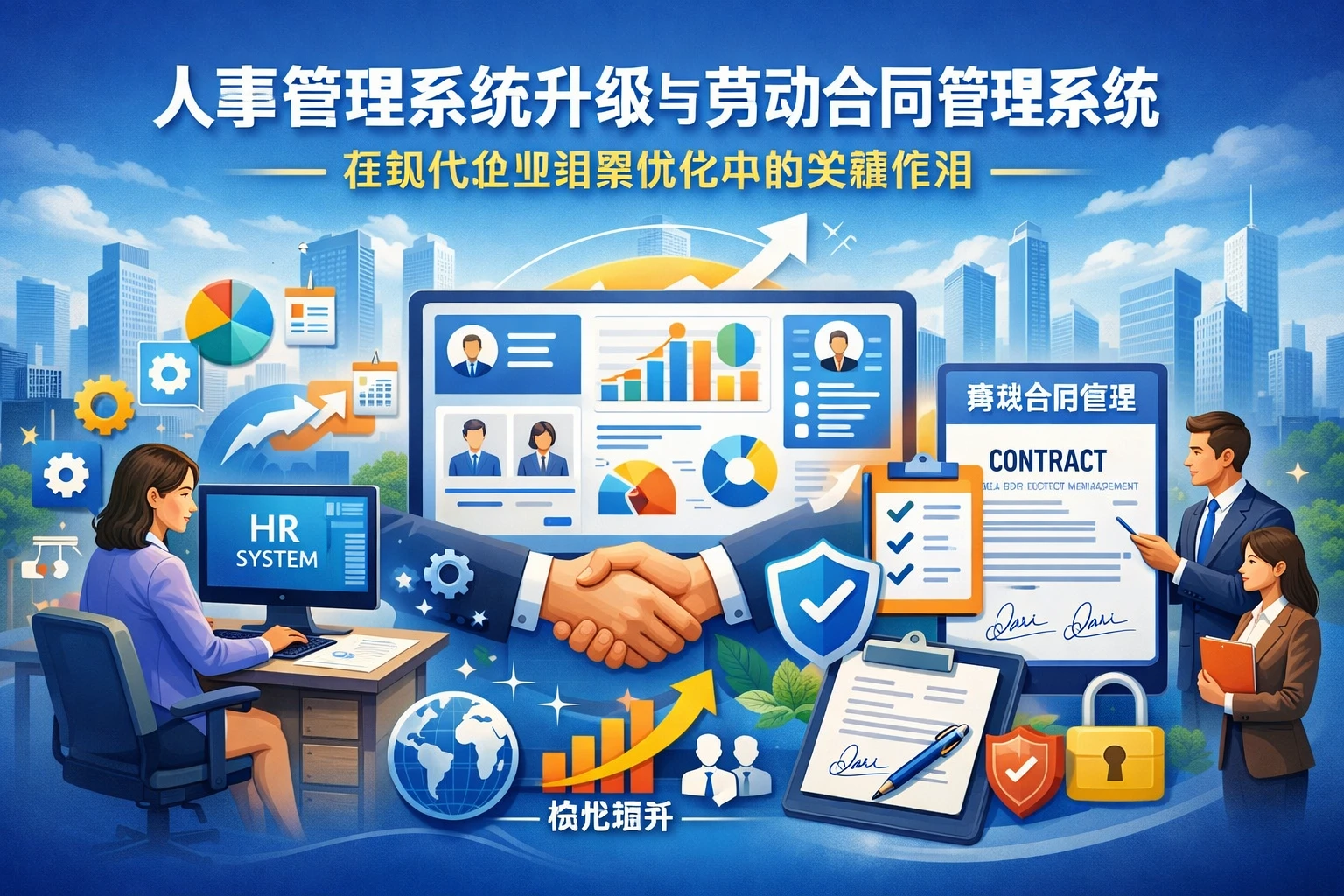 人事管理系统升级与劳动合同管理系统在现代企业组织优化中的关键作用